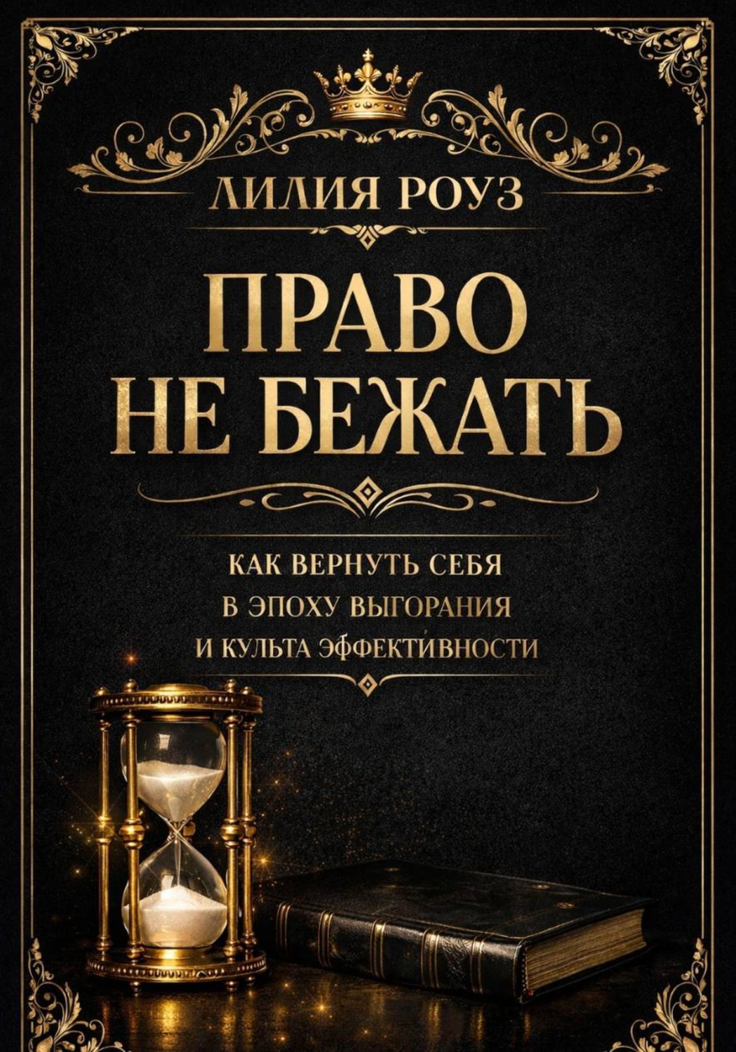 Обложка книги «Право не бежать: как вернуть себя в эпоху выгорания и культа эффективности»