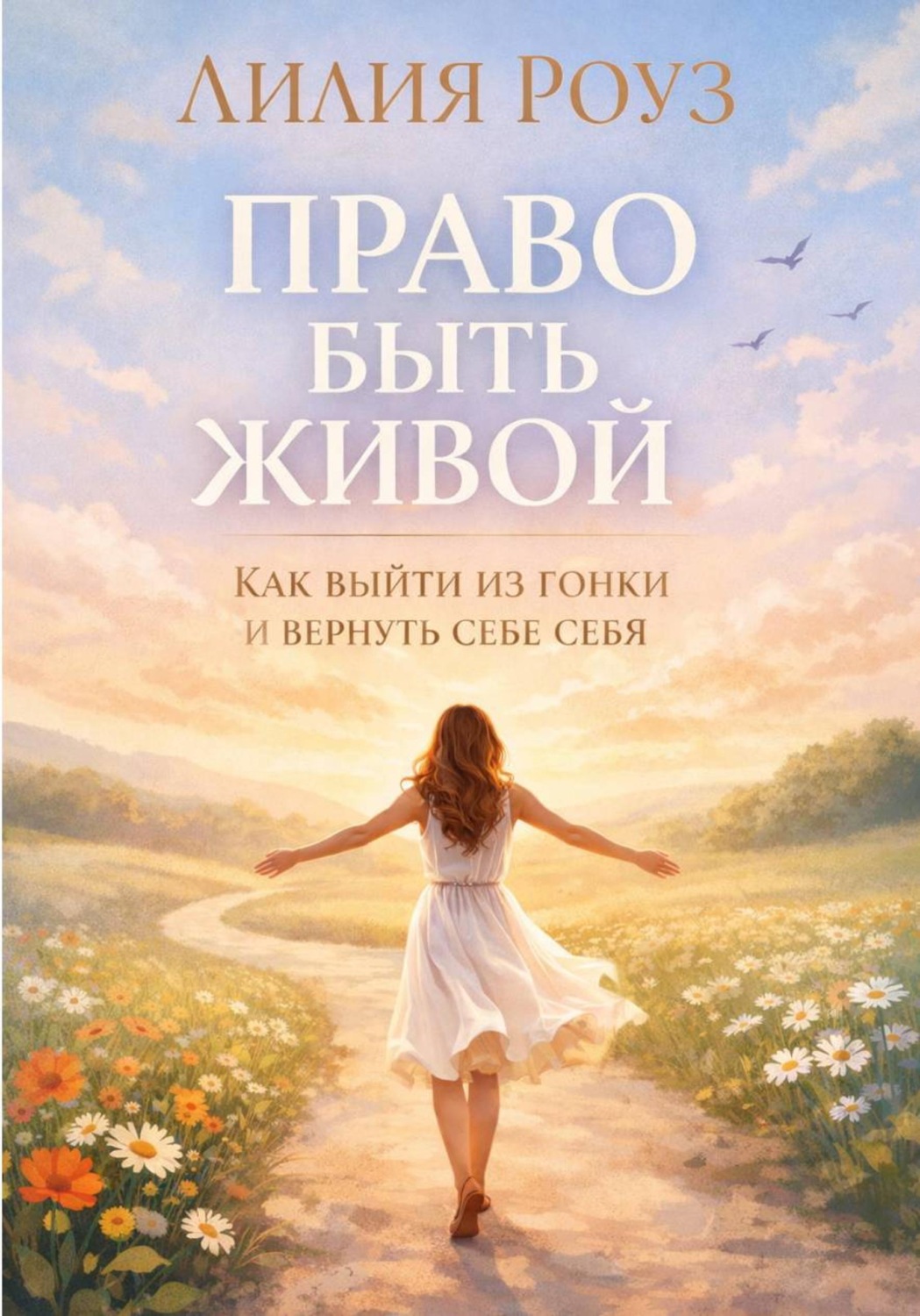 Обложка книги «Право быть живой: как выйти из гонки и вернуть себе себя»