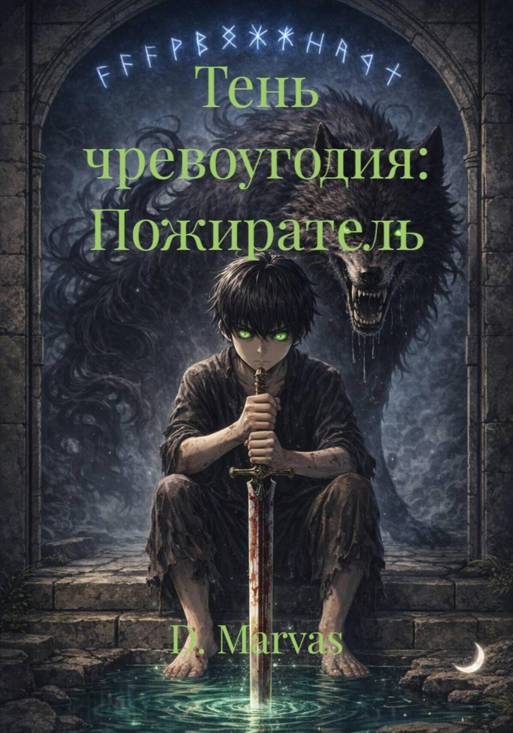Обложка книги «Тень чревоугодия: Пожиратель»