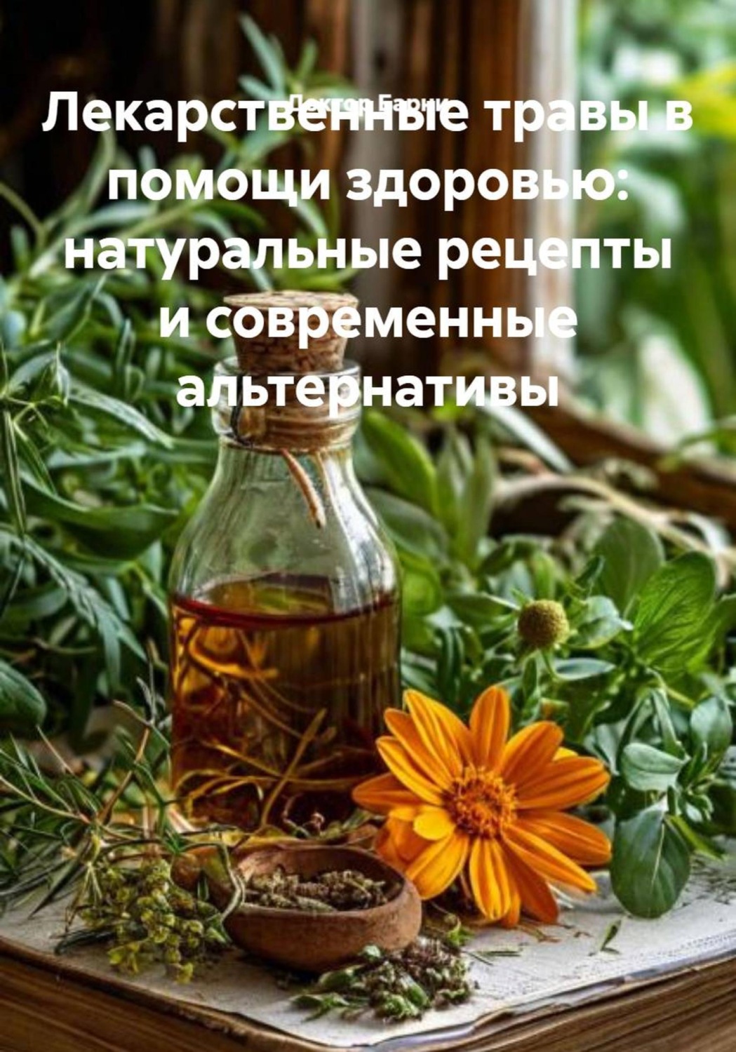 Обложка книги «Лекарственные травы в помощи здоровью: натуральные рецепты и современные альтернативы»
