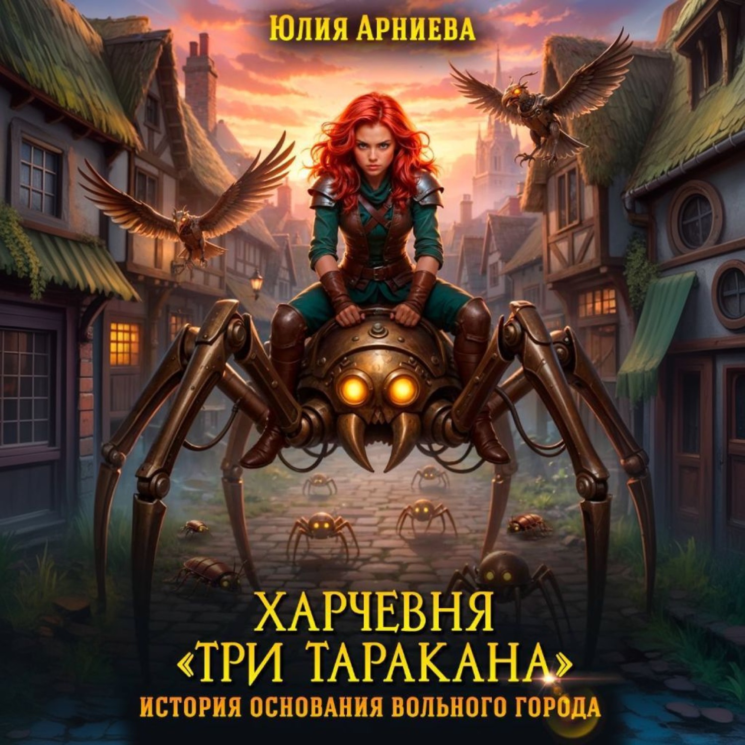 Обложка книги «Харчевня «Три таракана» история основания вольного города»