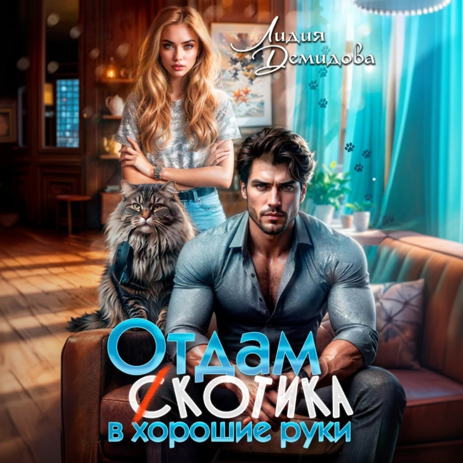Обложка книги «Отдам (с)котика в хорошие руки»