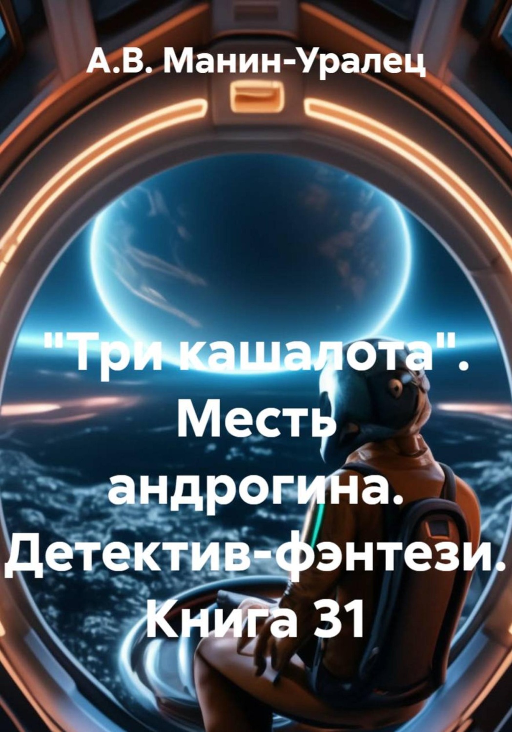 Обложка книги ««Три кашалота». Месть андрогина. Детектив-фэнтези. Книга 31»