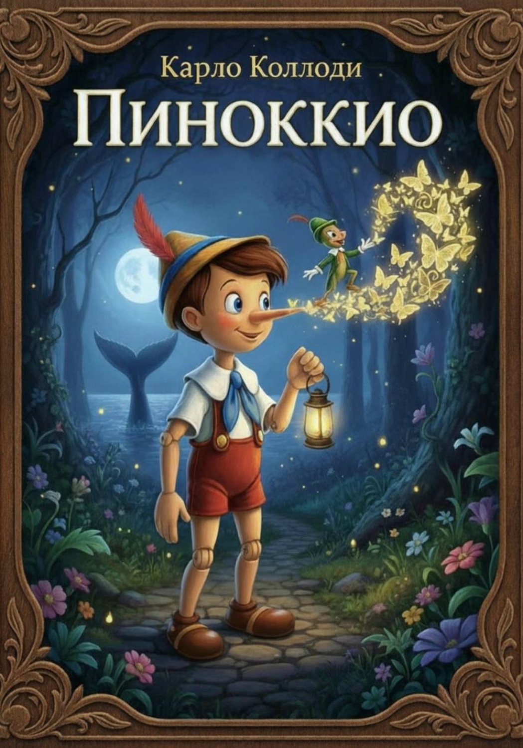 Обложка книги «Пиноккио (новый перевод)»