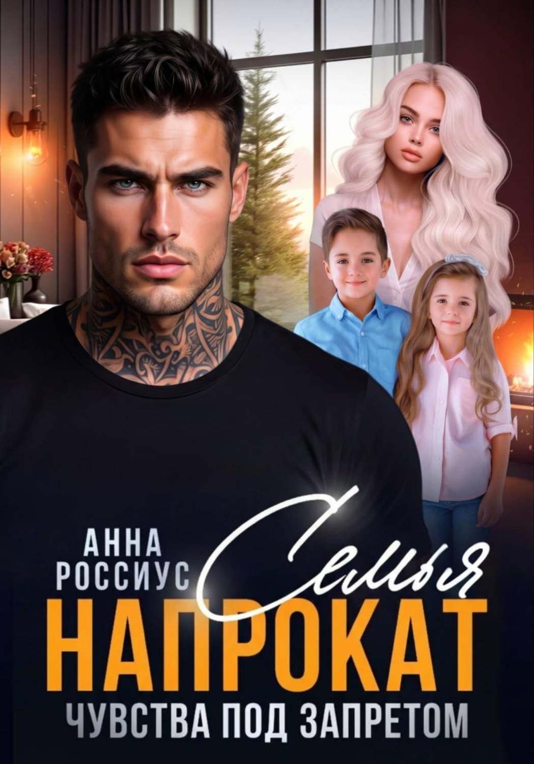Обложка книги «Семья напрокат. Чувства под запретом»