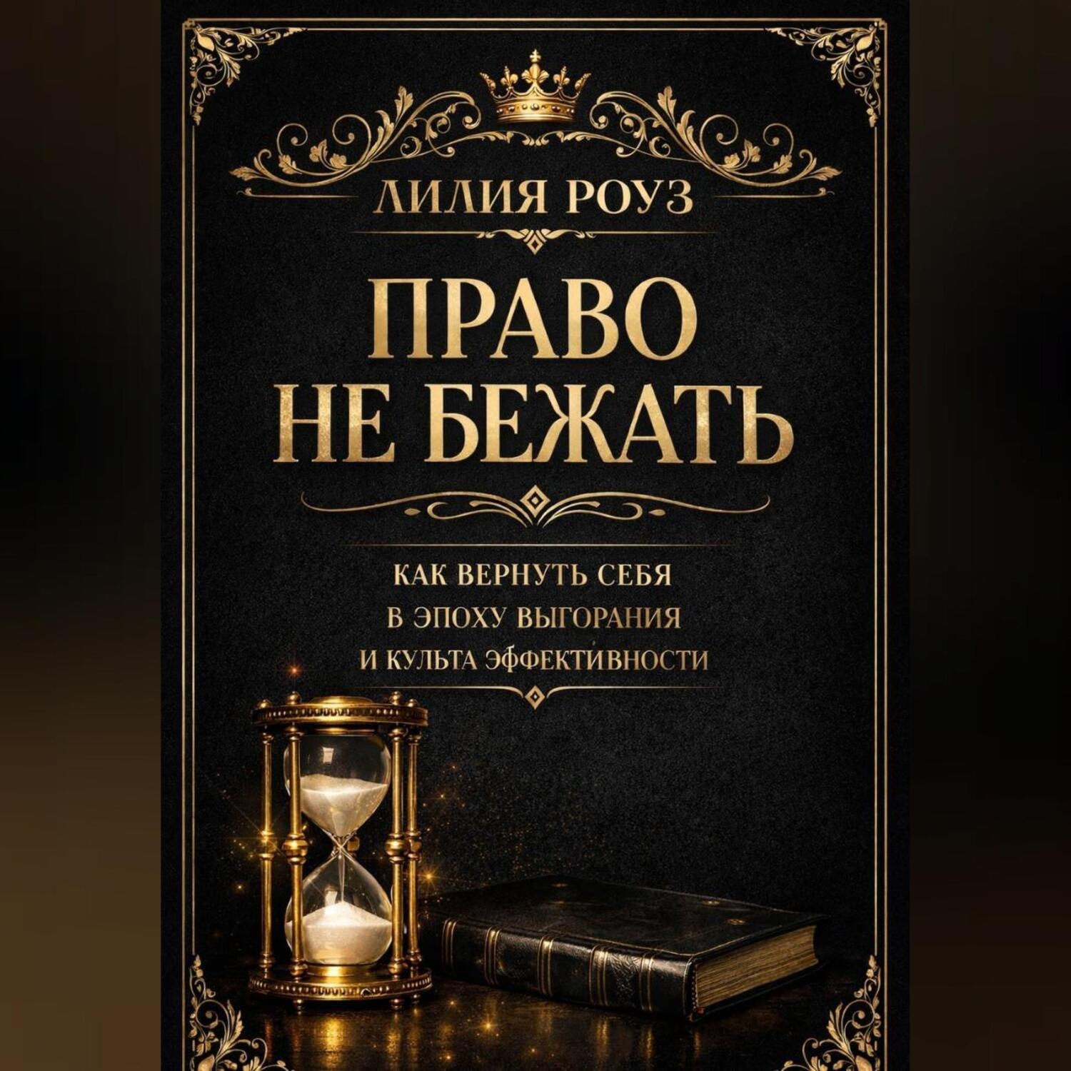 Обложка книги «Право не бежать: как вернуть себя в эпоху выгорания и культа эффективности»