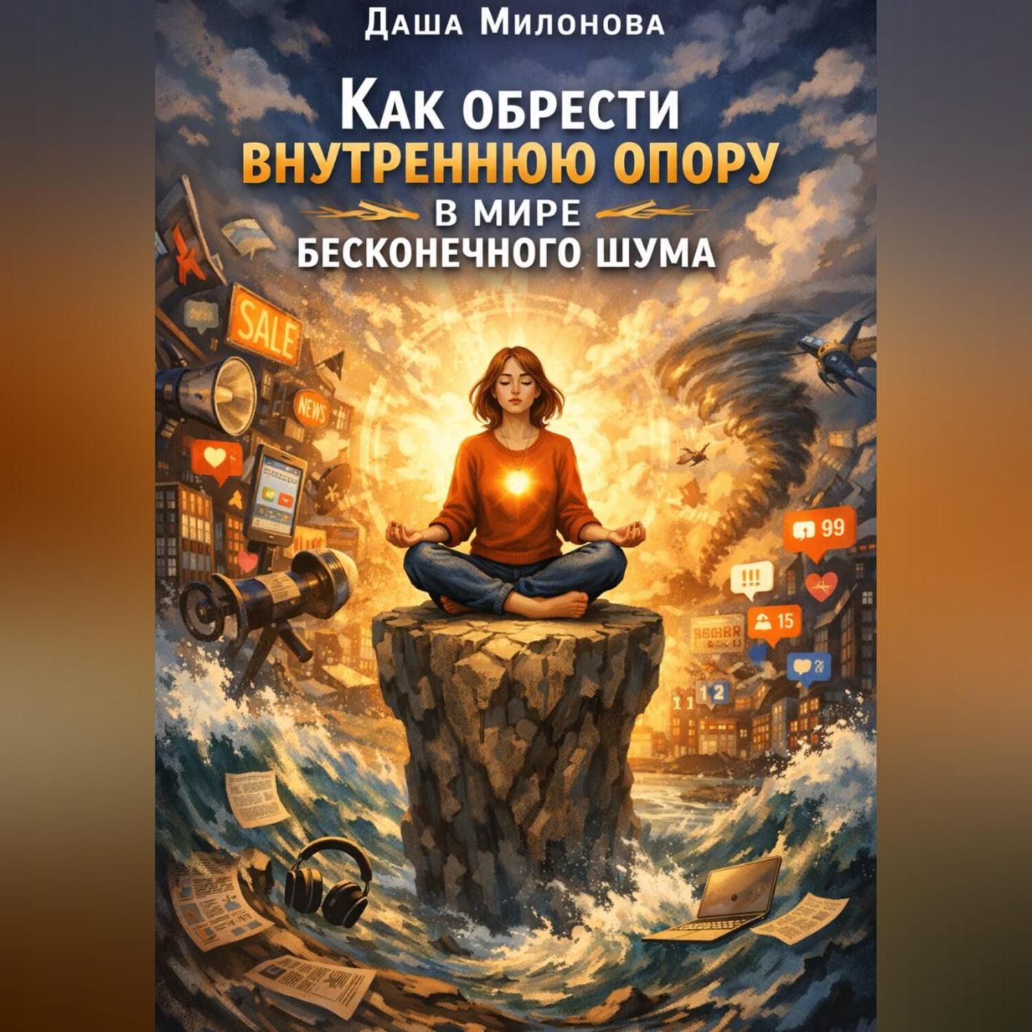 Обложка книги «Как обрести внутреннюю опору в мире бесконечного шума»
