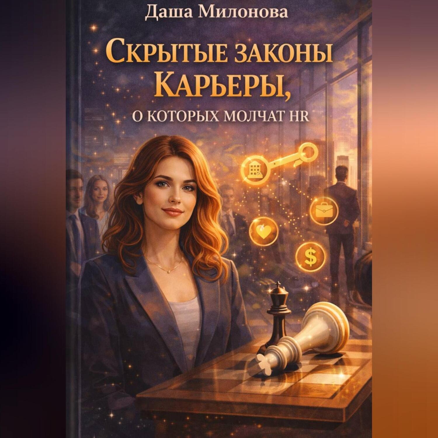 Обложка книги «Скрытые законы карьеры, о которых молчат HR»