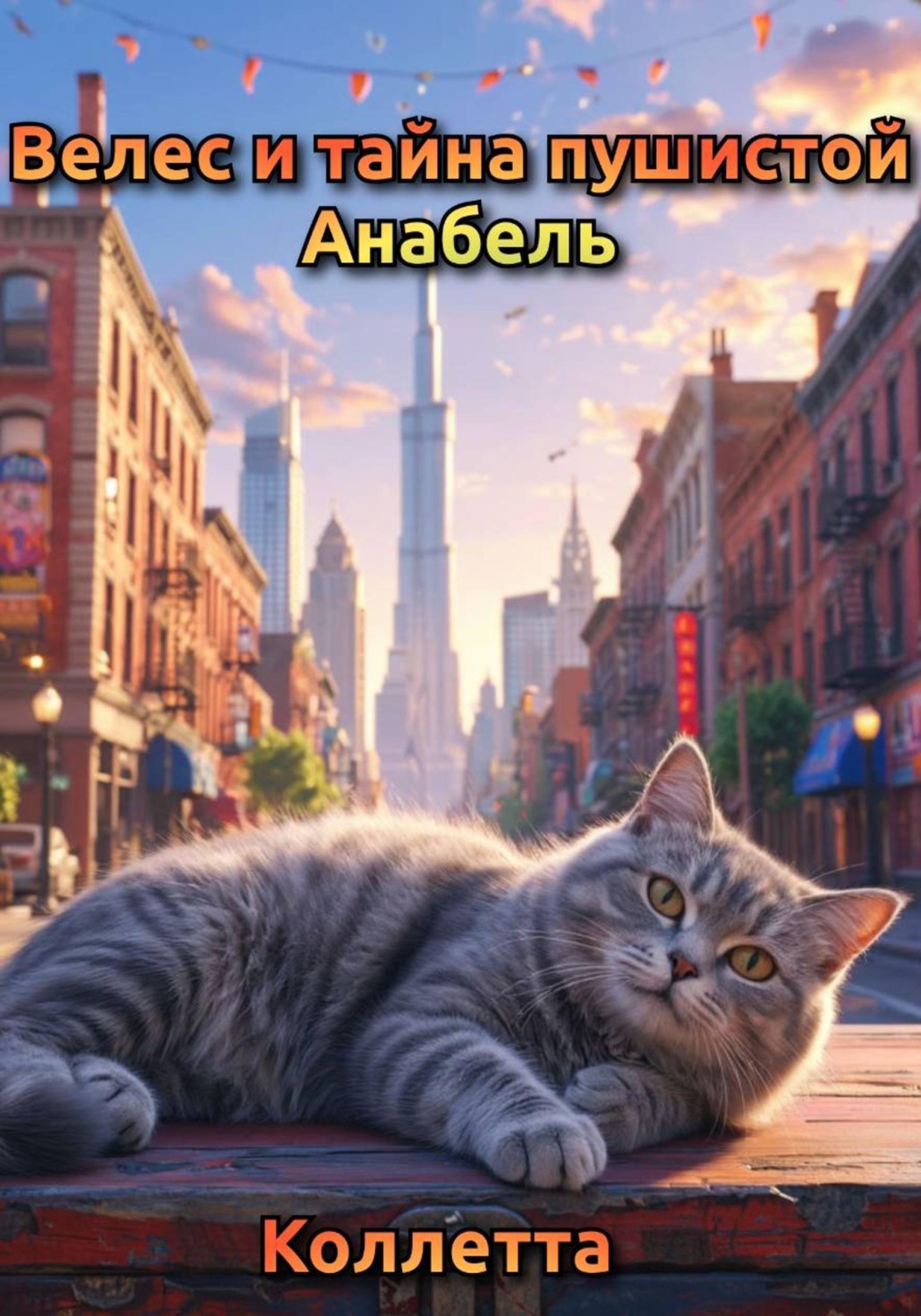 Обложка книги «Велес и тайна пушистой Анабель»
