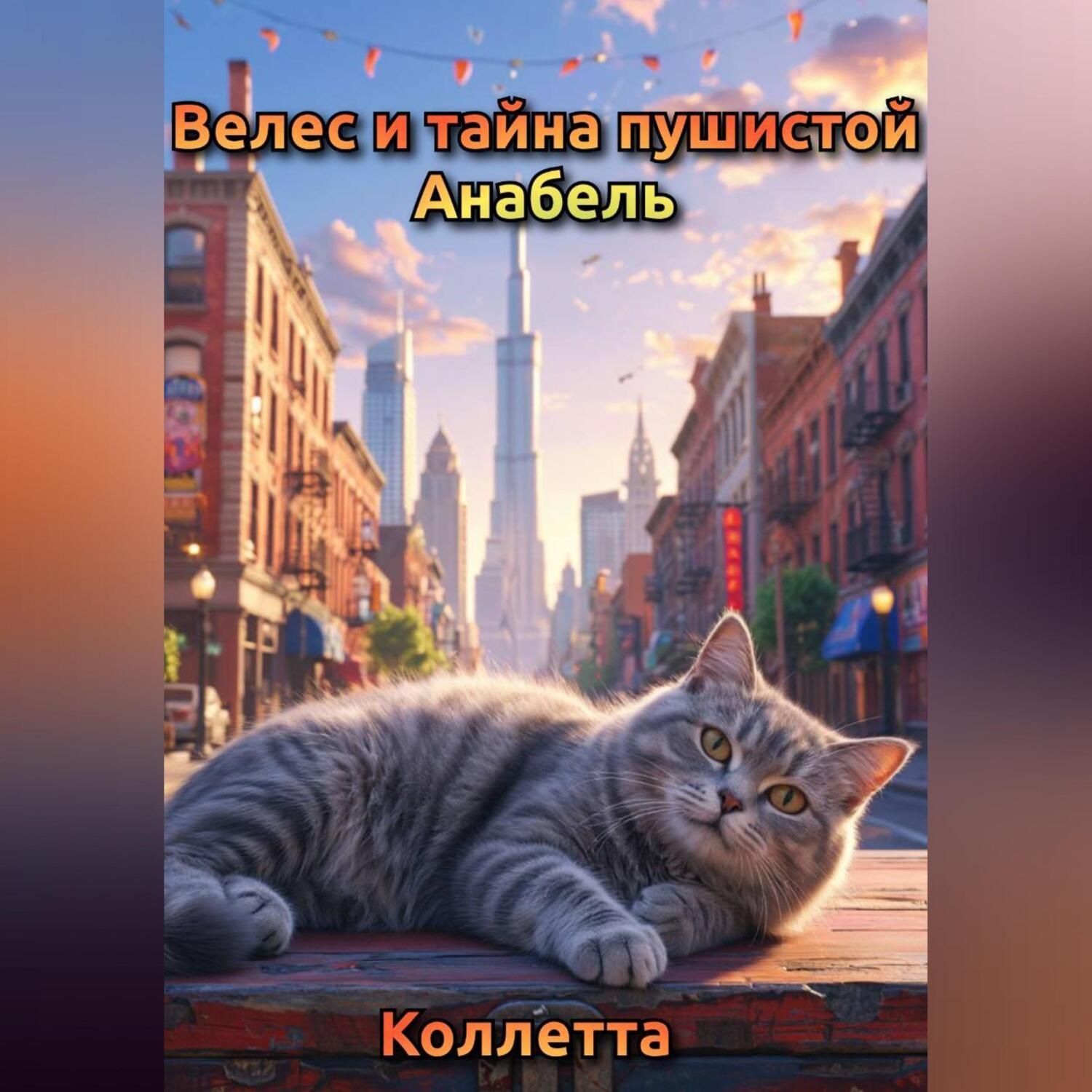 Обложка книги «Велес и тайна пушистой Анабель»