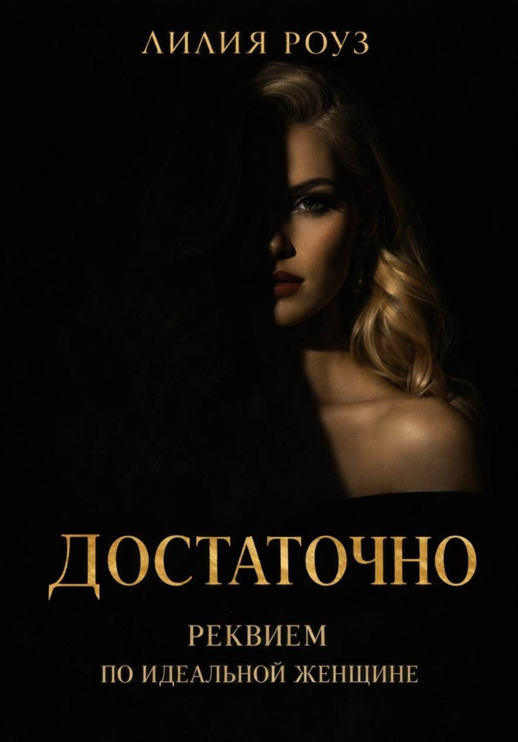Обложка книги «Достаточно. Реквием по идеальной женщине»