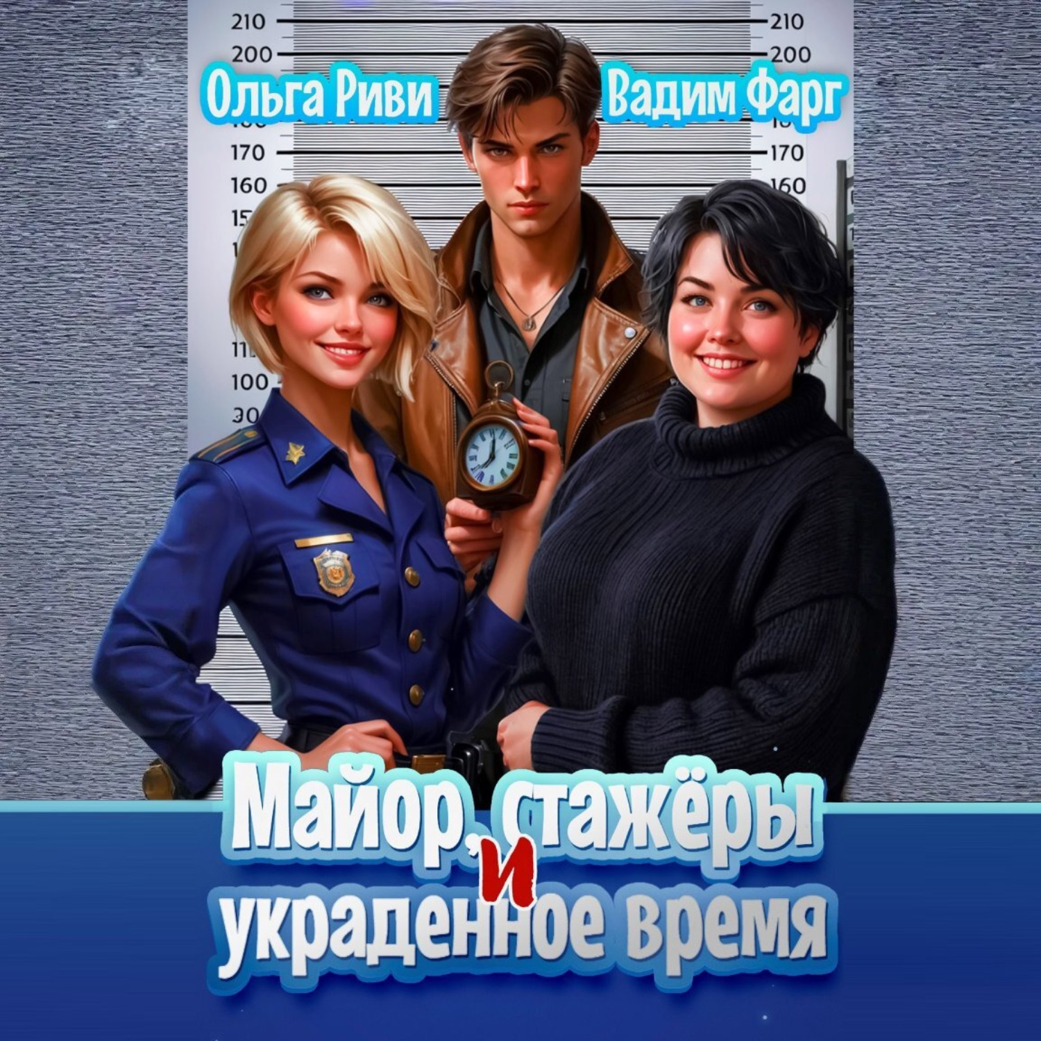 Обложка книги «Майор, стажеры и украденное время»