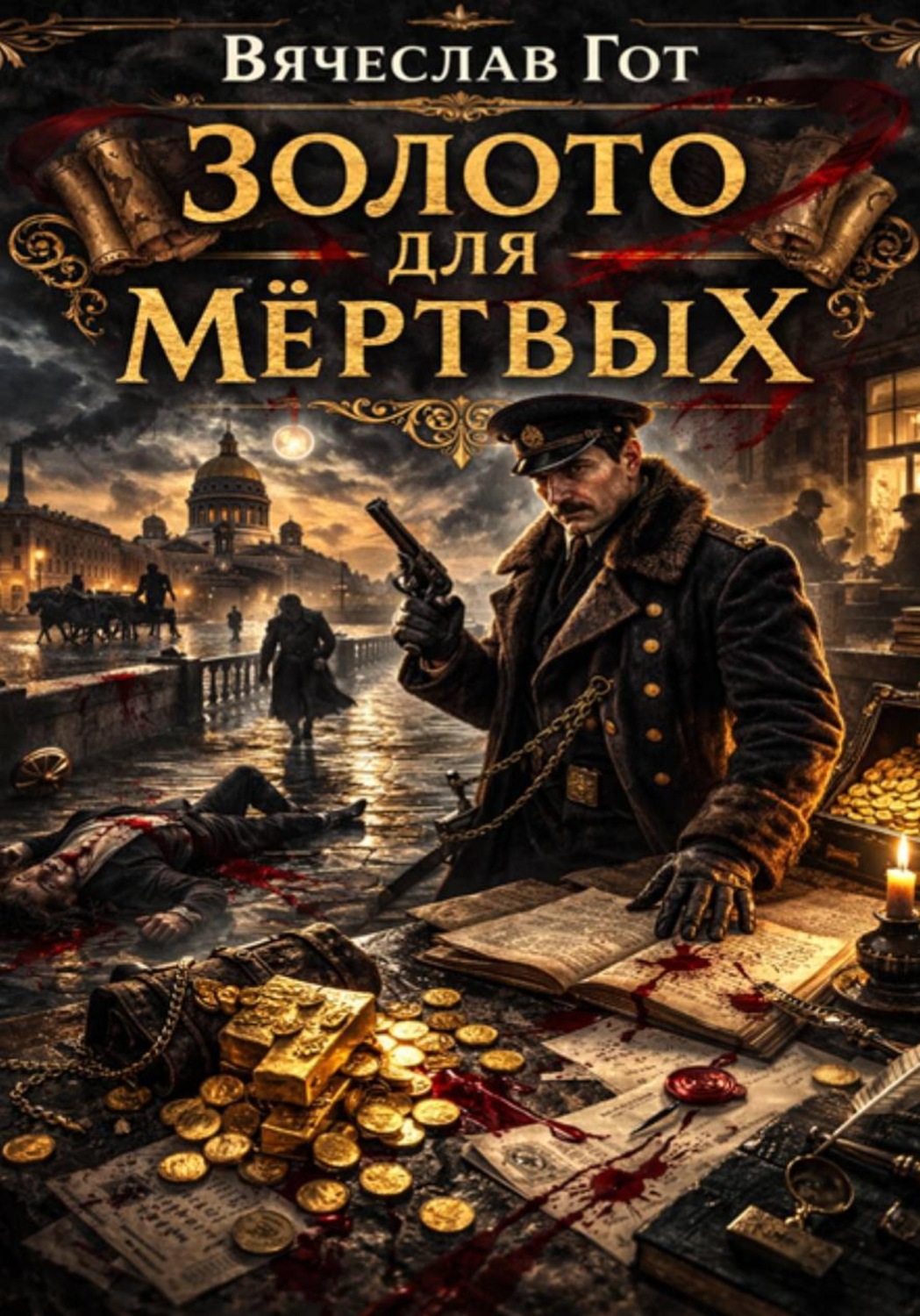 Обложка книги «Золото для мёртвых»