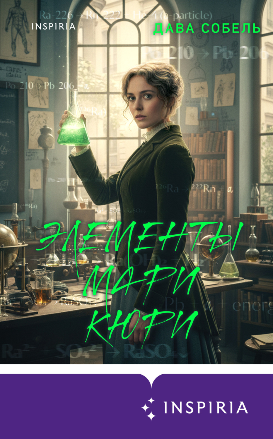Обложка книги «Элементы Мари Кюри. Цена опасного открытия»