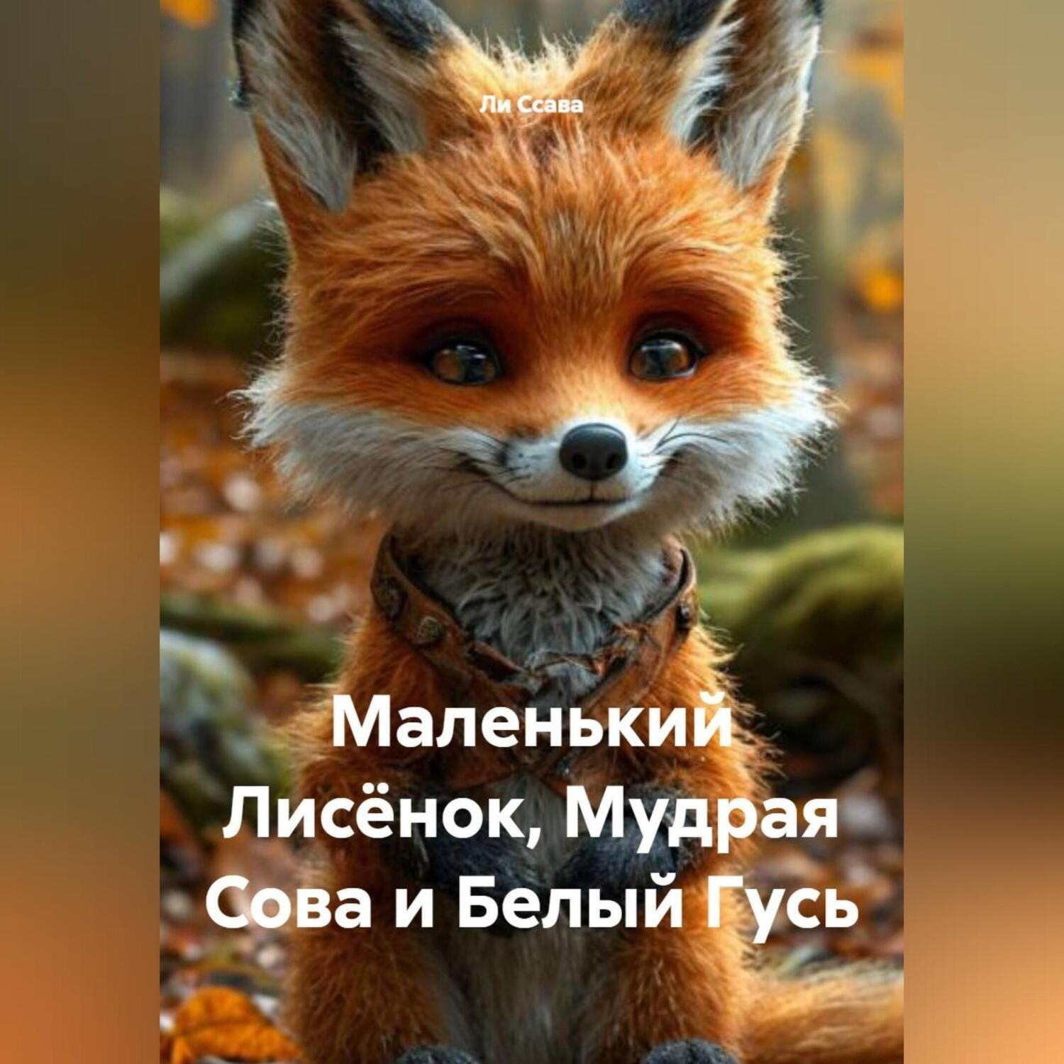 Обложка книги «Маленький Лисёнок, Мудрая Сова и Белый Гусь»
