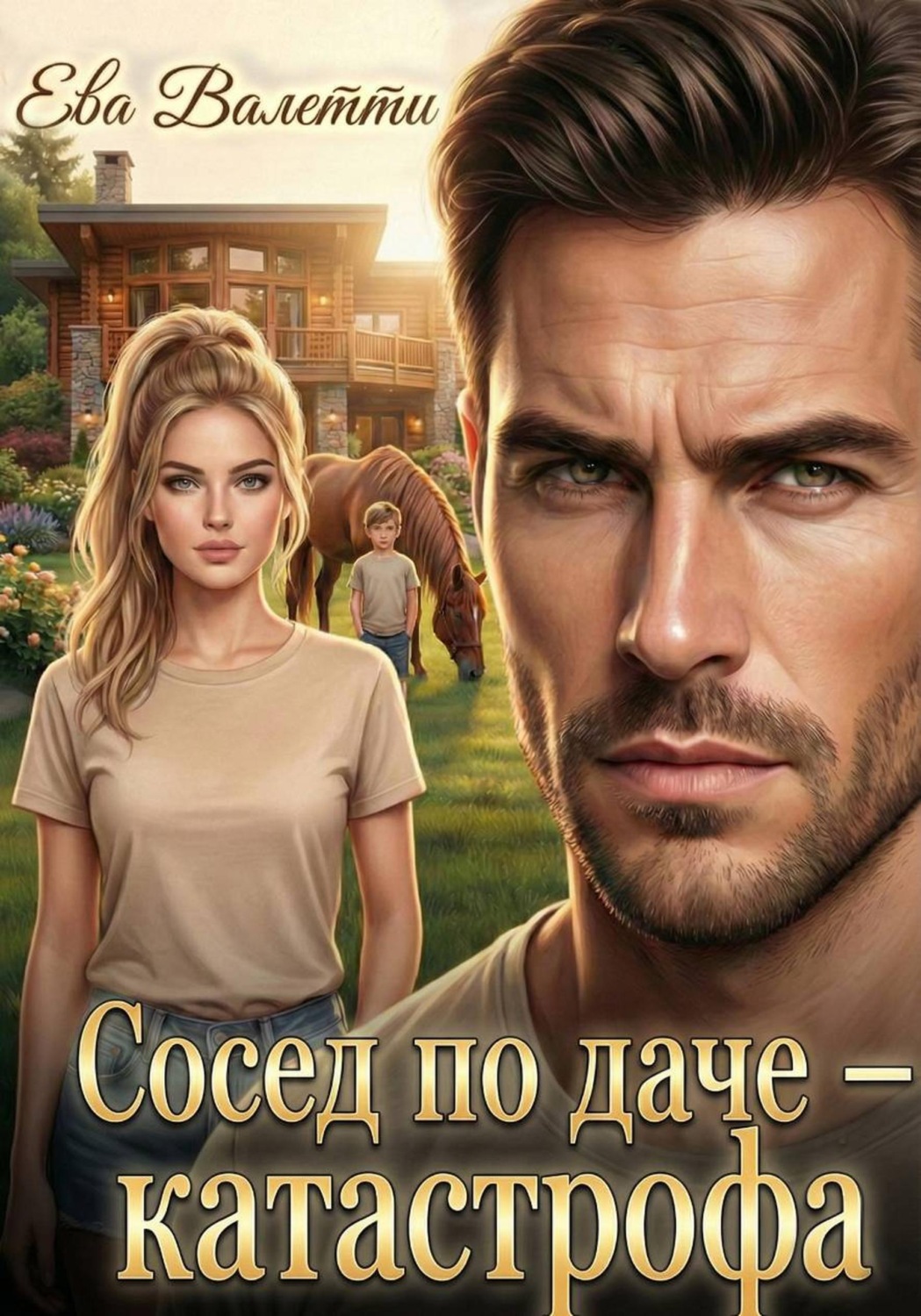 Обложка книги «Сосед по даче — катастрофа»