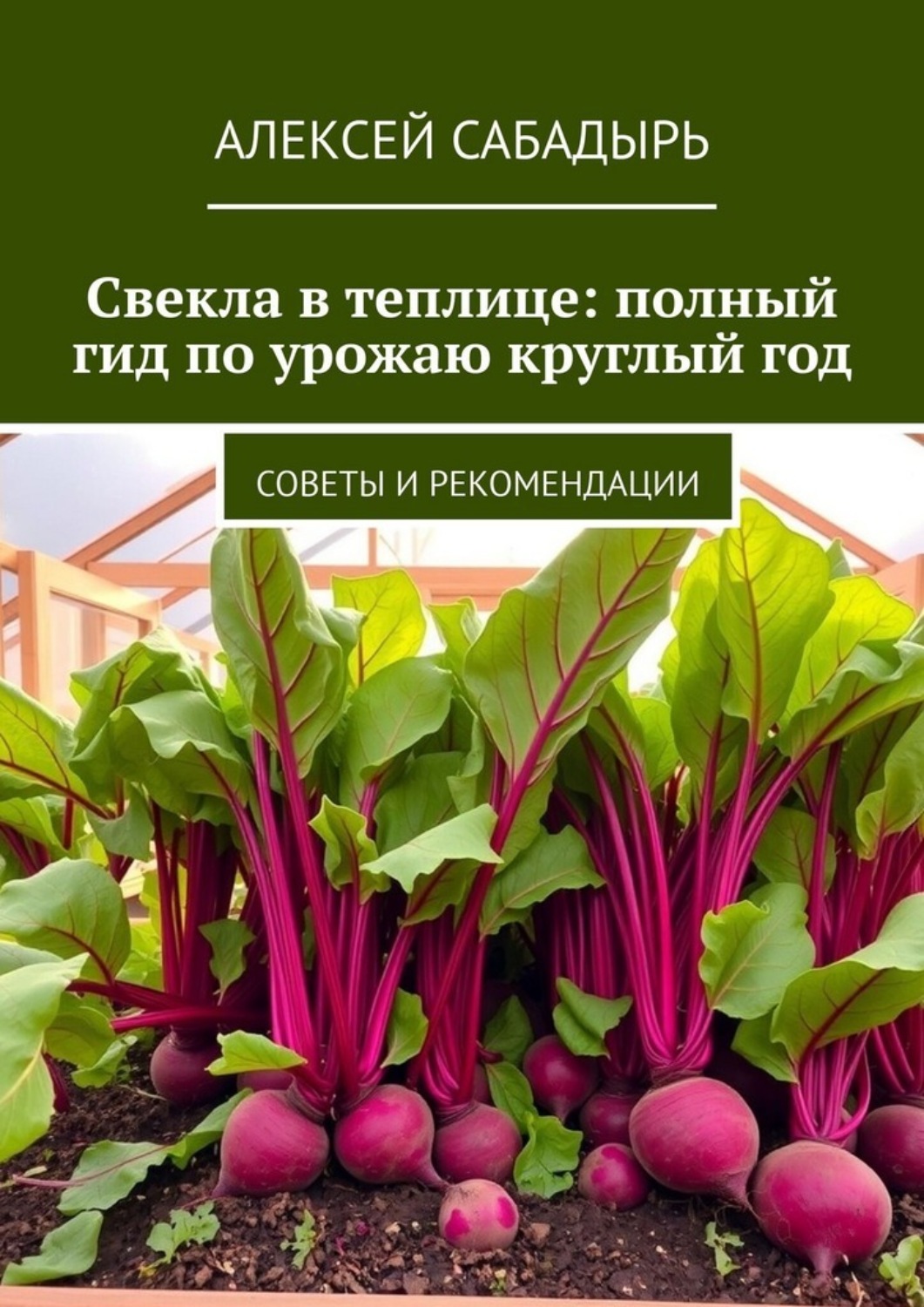 Обложка книги «Свекла в теплице: полный гид по урожаю круглый год. Советы и рекомендации»