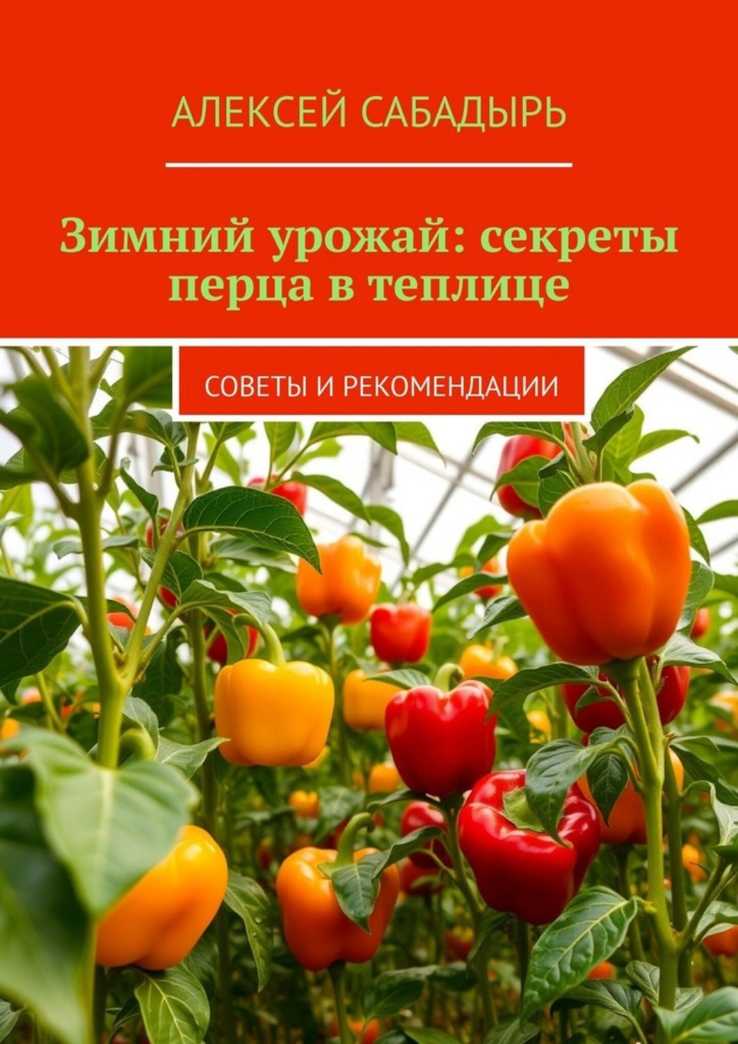 Обложка книги «Зимний урожай: секреты перца в теплице. Советы и рекомендации»