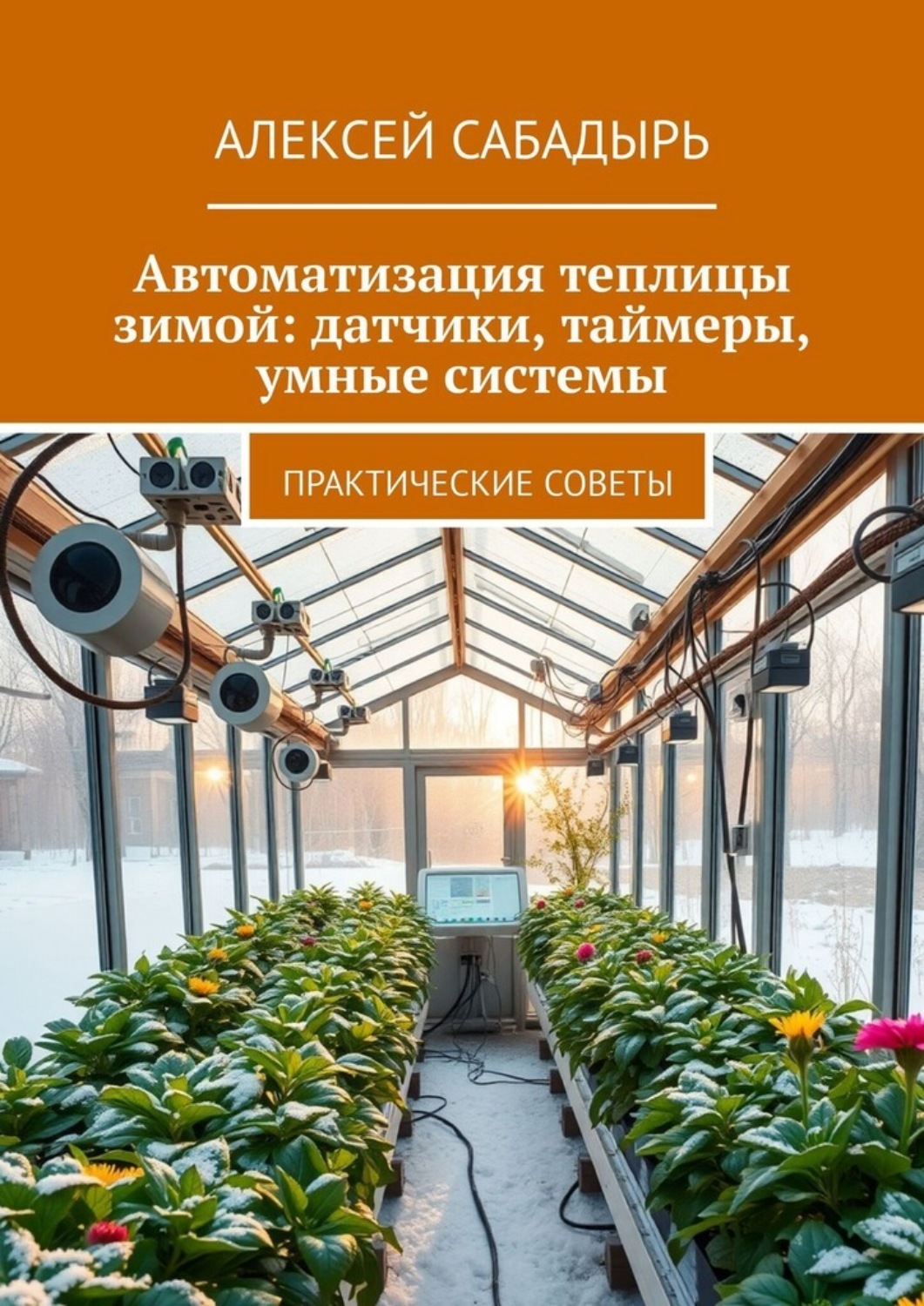 Обложка книги «Автоматизация теплицы зимой: датчики, таймеры, умные системы. Практические советы»