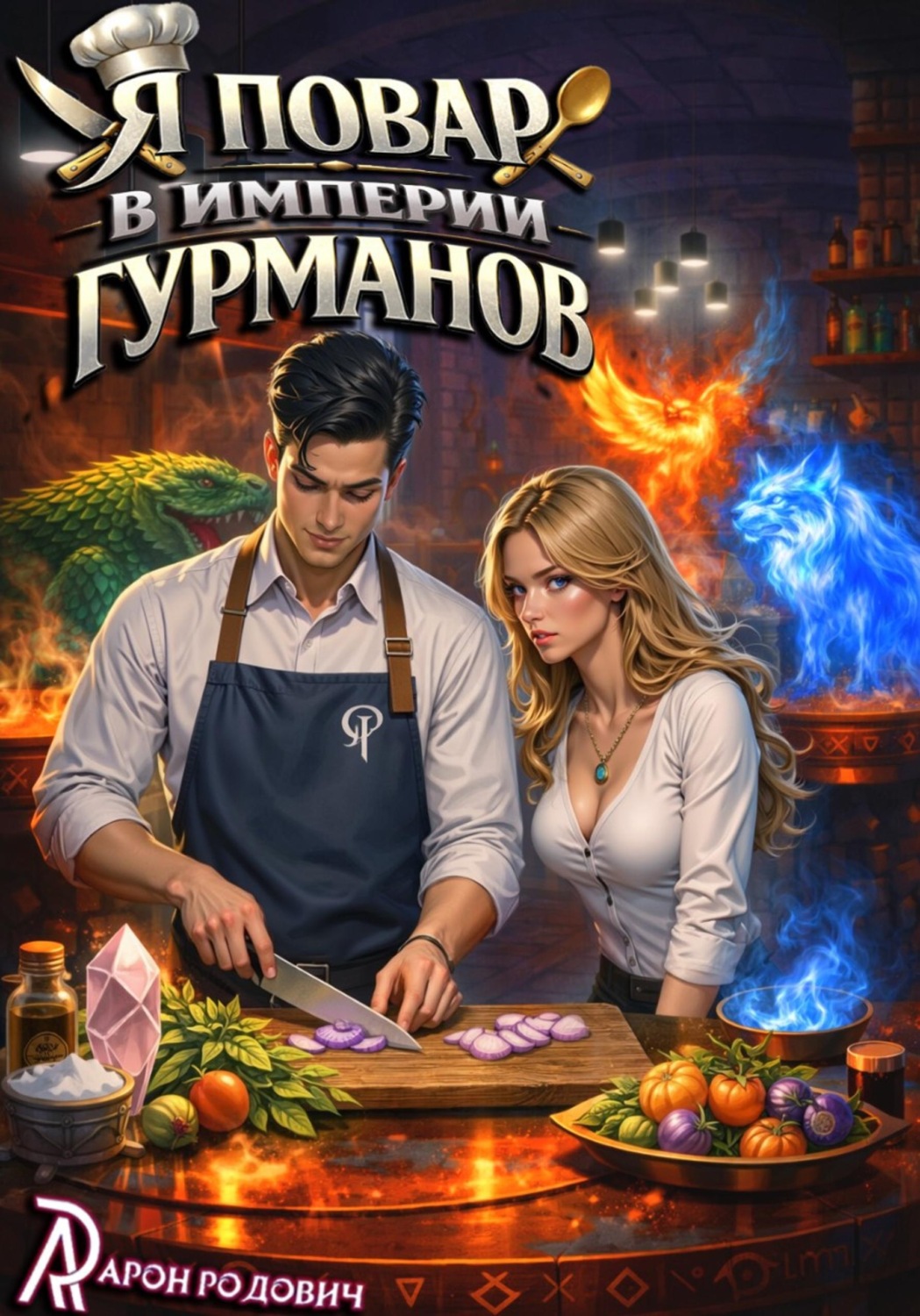 Обложка книги «Я повар в Империи Гурманов»