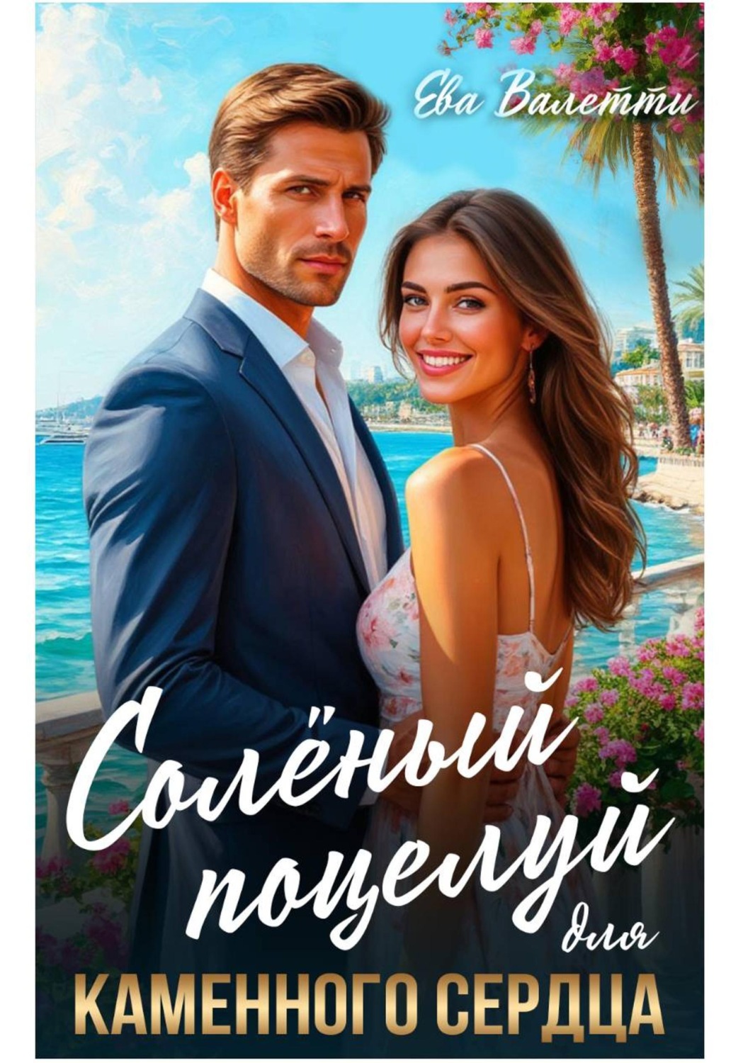 Обложка книги «Солёный поцелуй для каменного сердца»