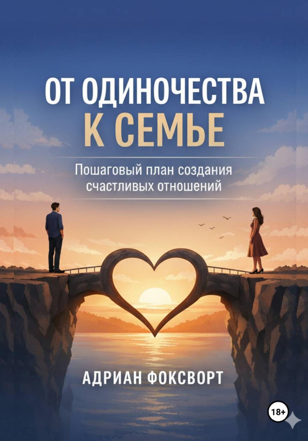 Обложка книги «От одиночества к семье. Пошаговый план создания счастливых отношений»