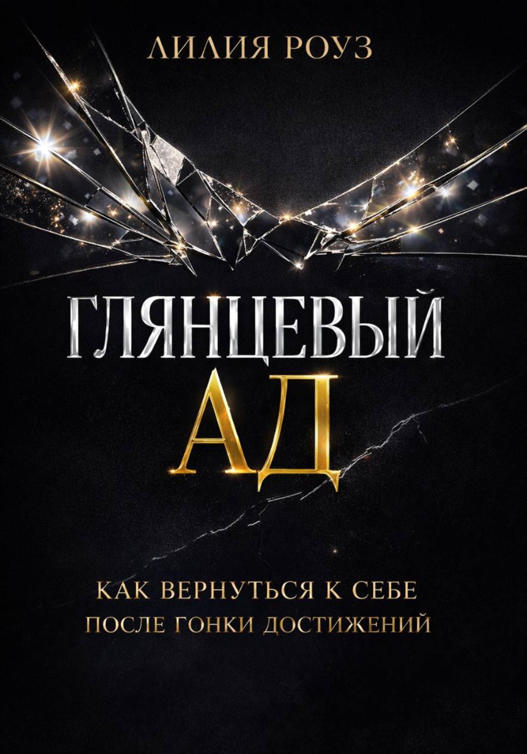 Обложка книги «Глянцевый ад. Как вернуться к себе после гонки достижений»