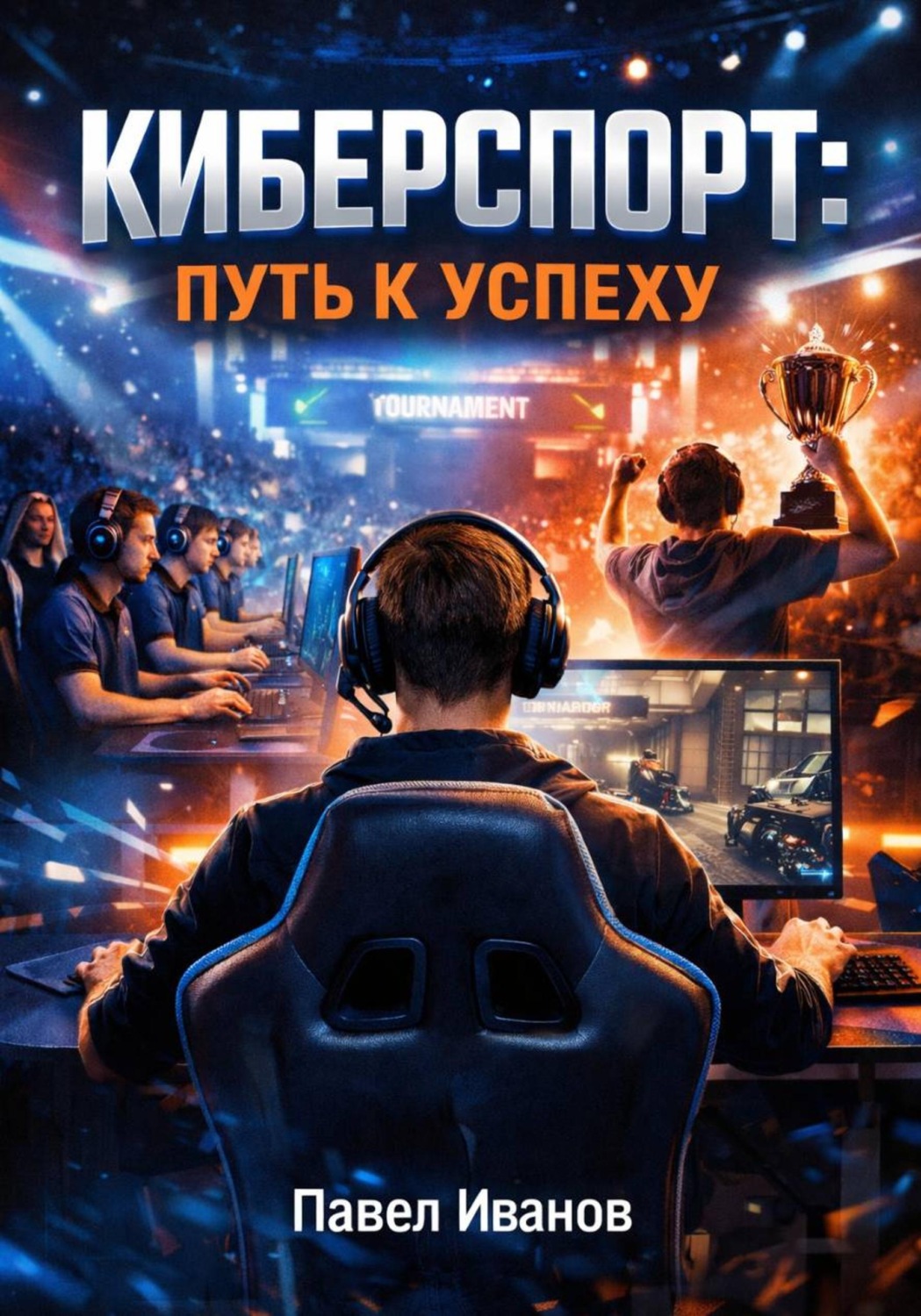 Обложка книги «Как стать киберспортсменом»