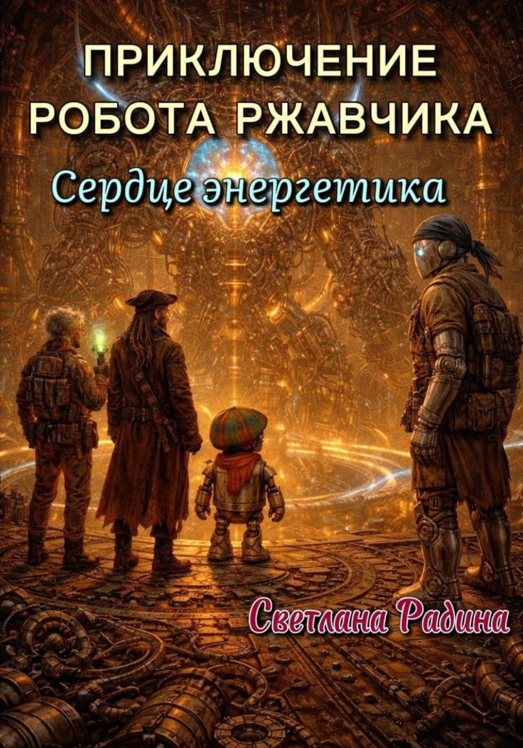 Обложка книги «Приключение робота Ржавчика. Сердце Энергетика»