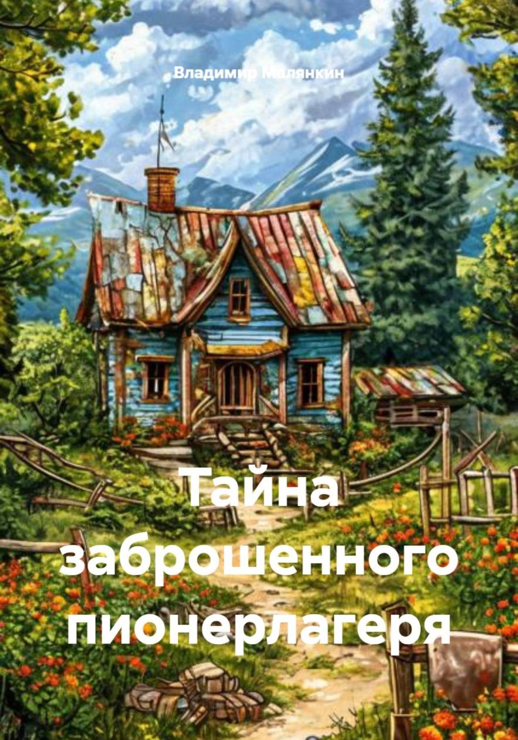 Обложка книги «Тайна заброшенного пионерлагеря»