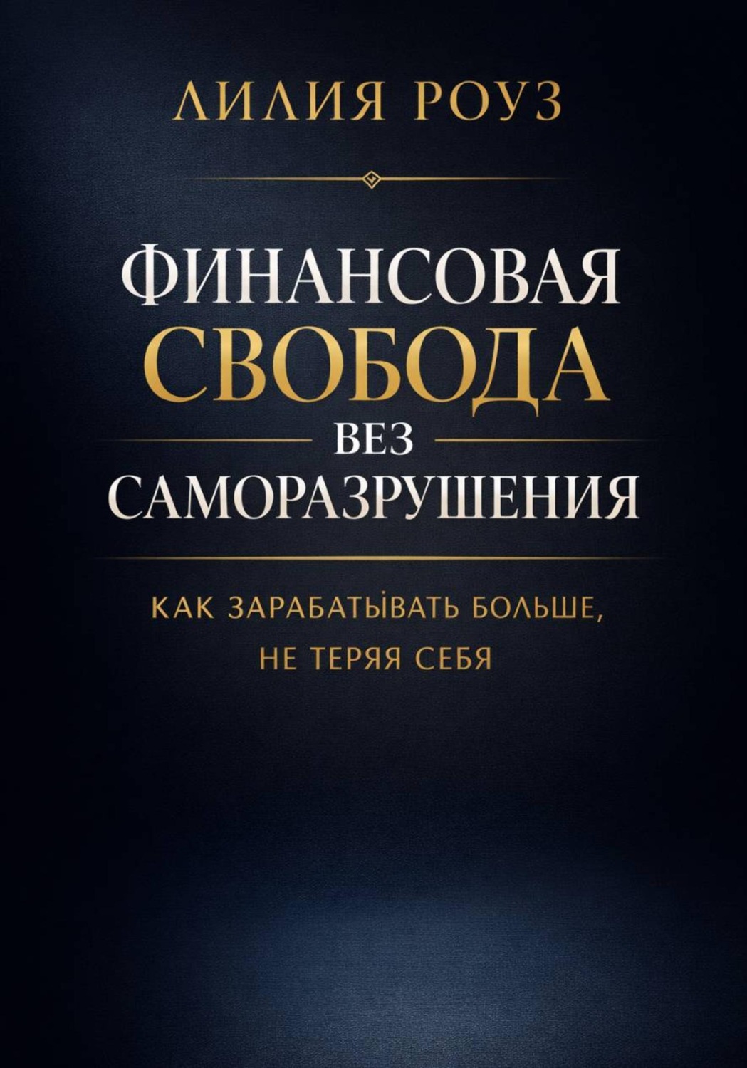 Обложка книги «Финансовая свобода без саморазрушения: как зарабатывать больше, не теряя себя»