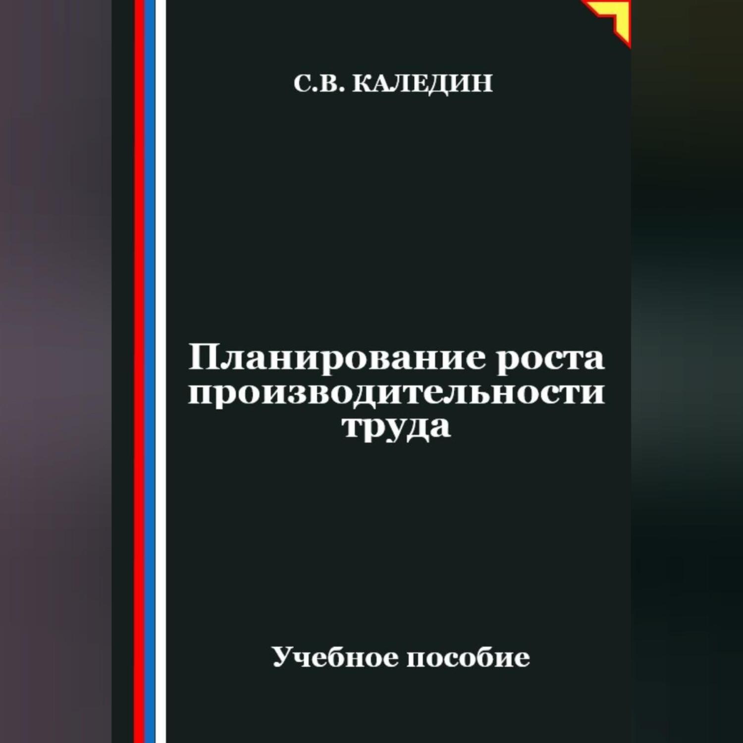 Обложка книги «Планирование роста производительности труда»