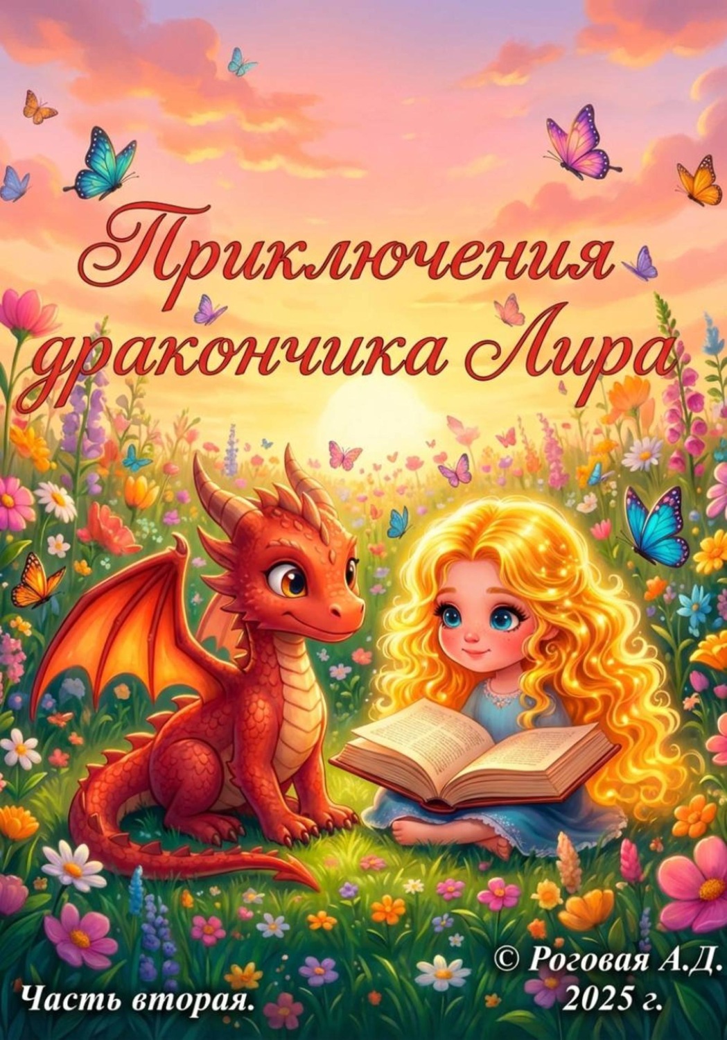 Обложка книги «Приключения дракончика Лира. Часть вторая»