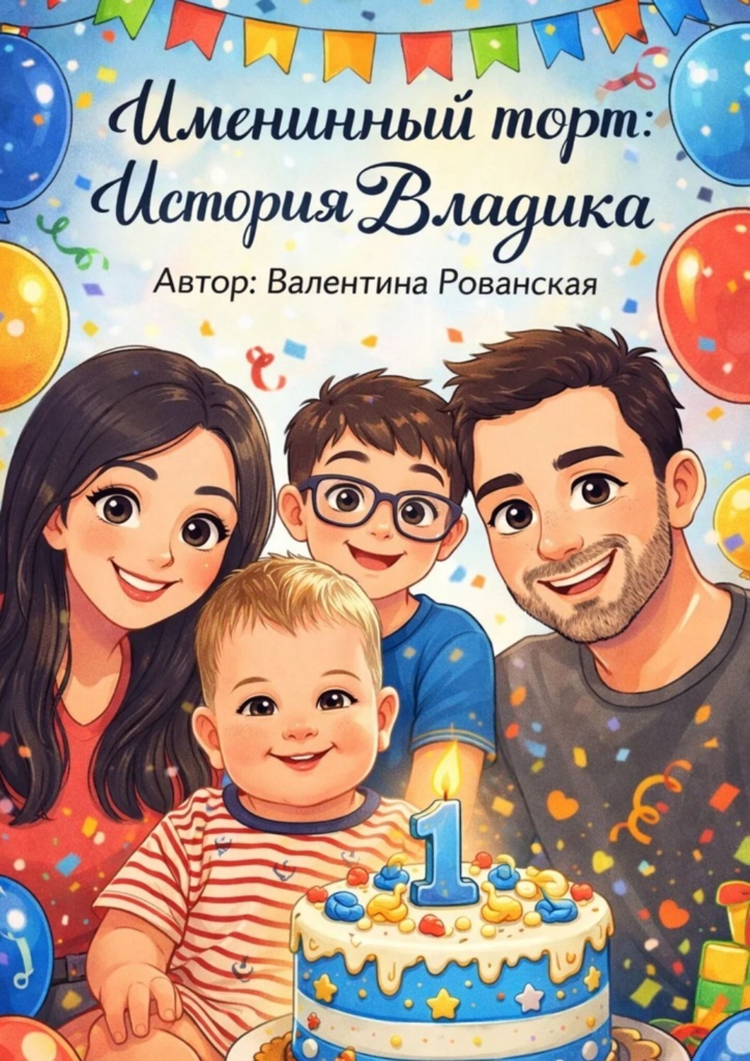 Обложка книги «Именинный торт: История Владика»