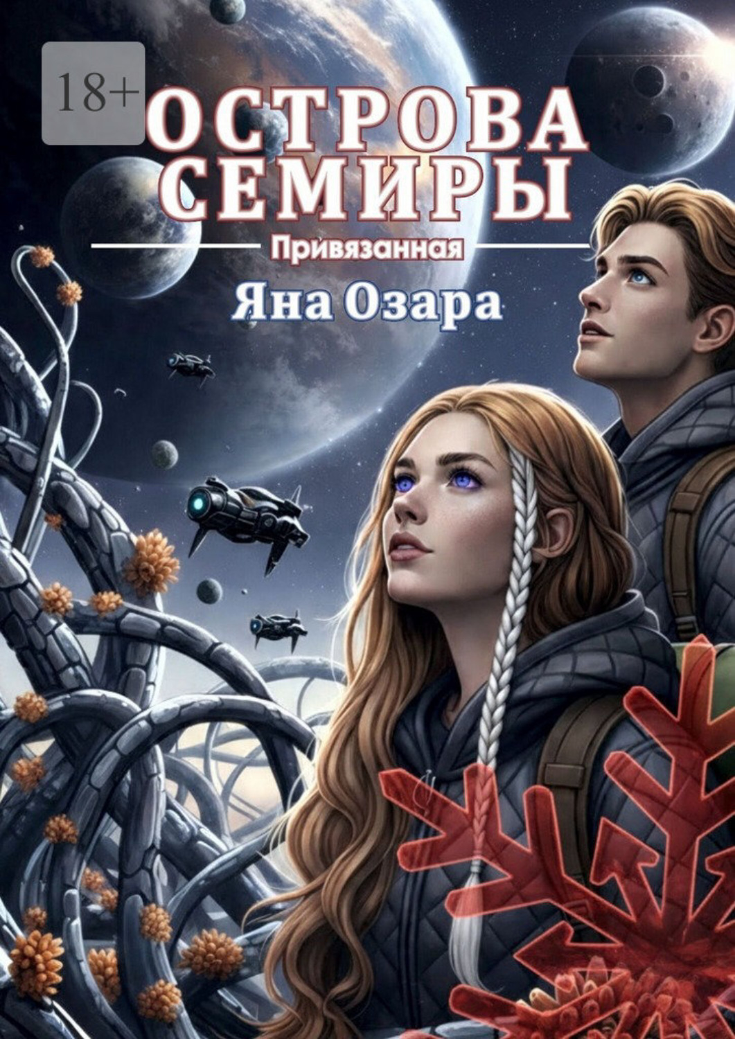 Обложка книги «Привязанная. Острова Семиры»