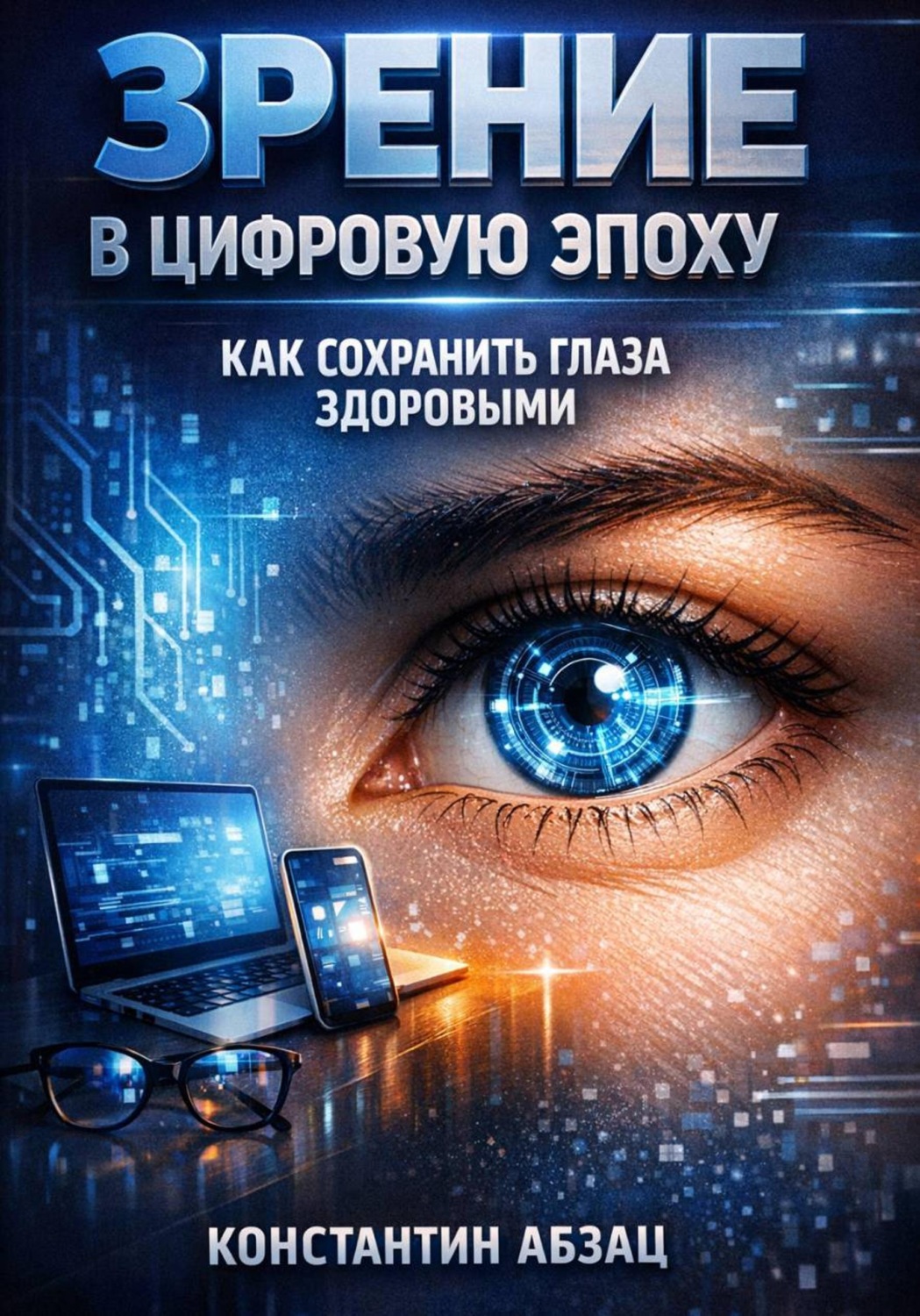Обложка книги «Зрение в Цифровую Эпоху: Как Сохранить Глаза Здоровыми»