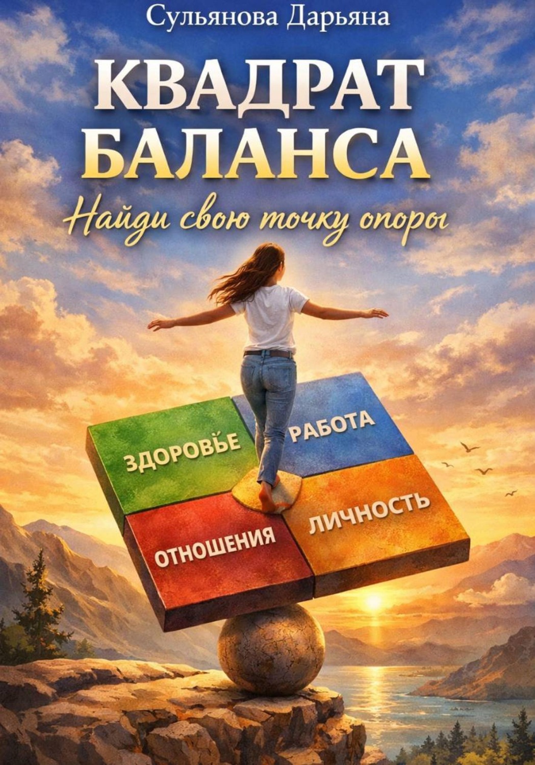 Обложка книги «Квадрат баланса: найди свою точку опоры (психология)»