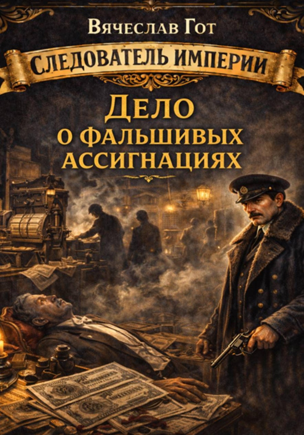 Обложка книги «Дело о фальшивых ассигнациях»