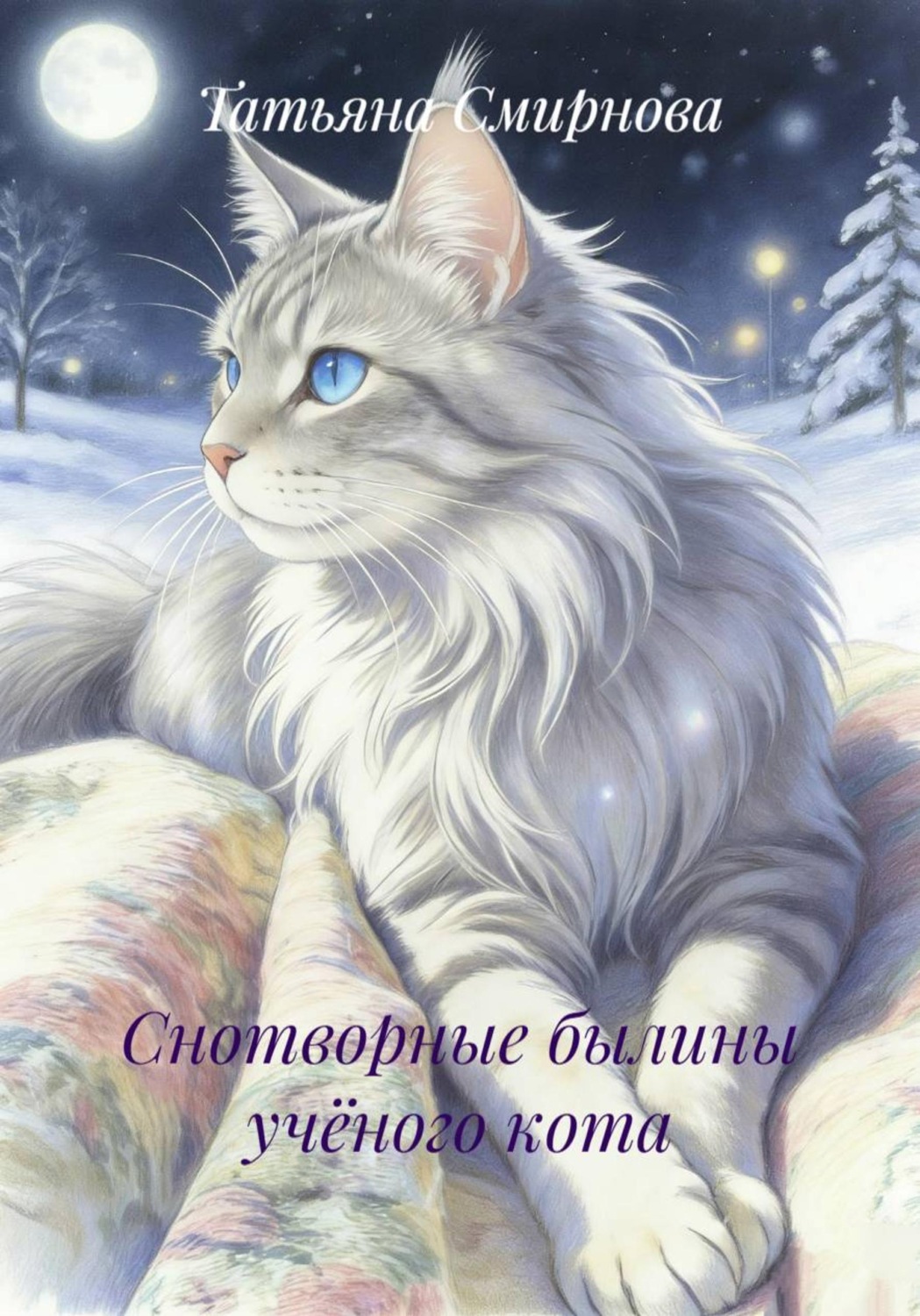 Обложка книги «Снотворные былины учёного кота»