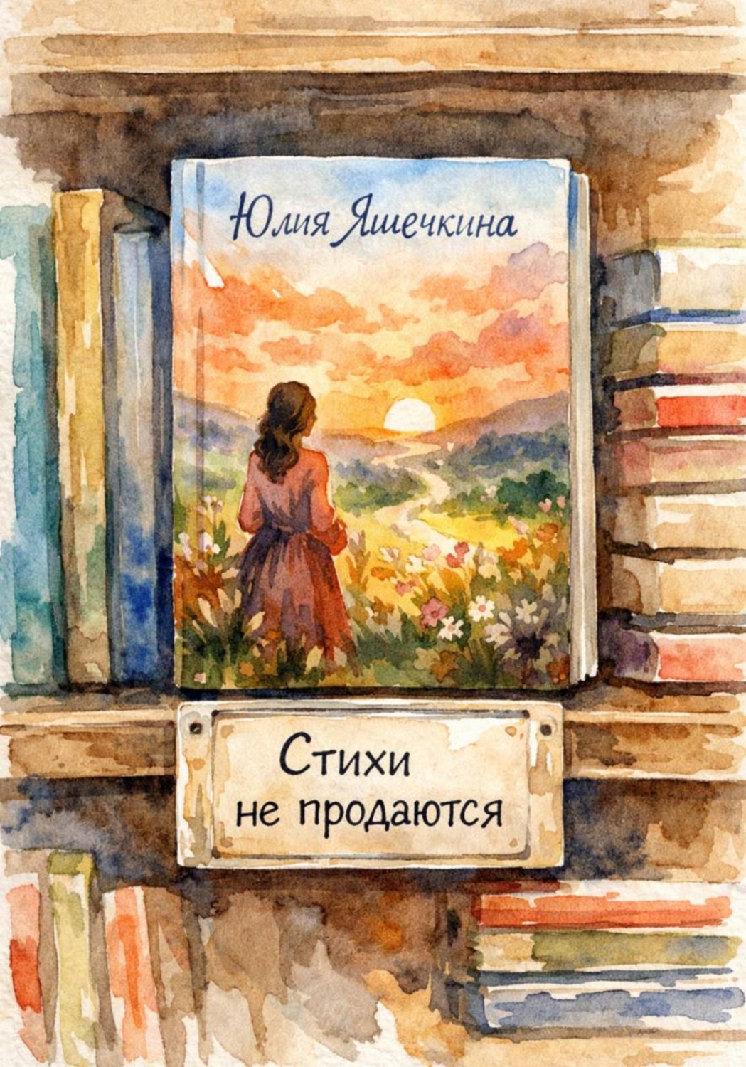 Обложка книги «Стихи не продаются»