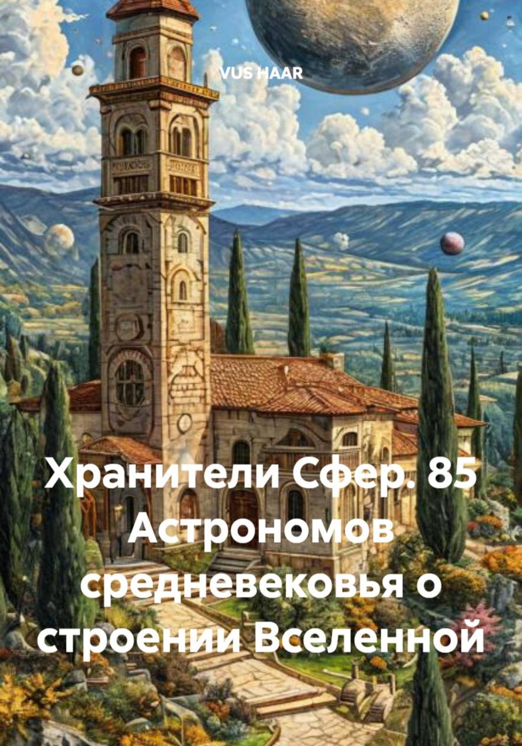 Обложка книги «Хранители Сфер. 85 Астрономов средневековья о строении Вселенной»