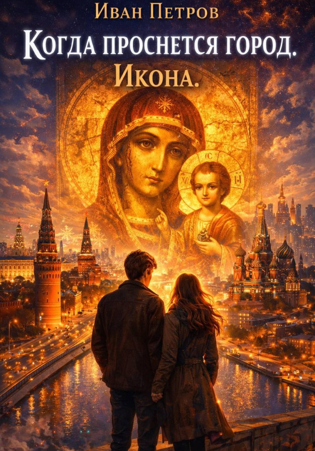 Обложка книги «Когда проснется город. Икона»
