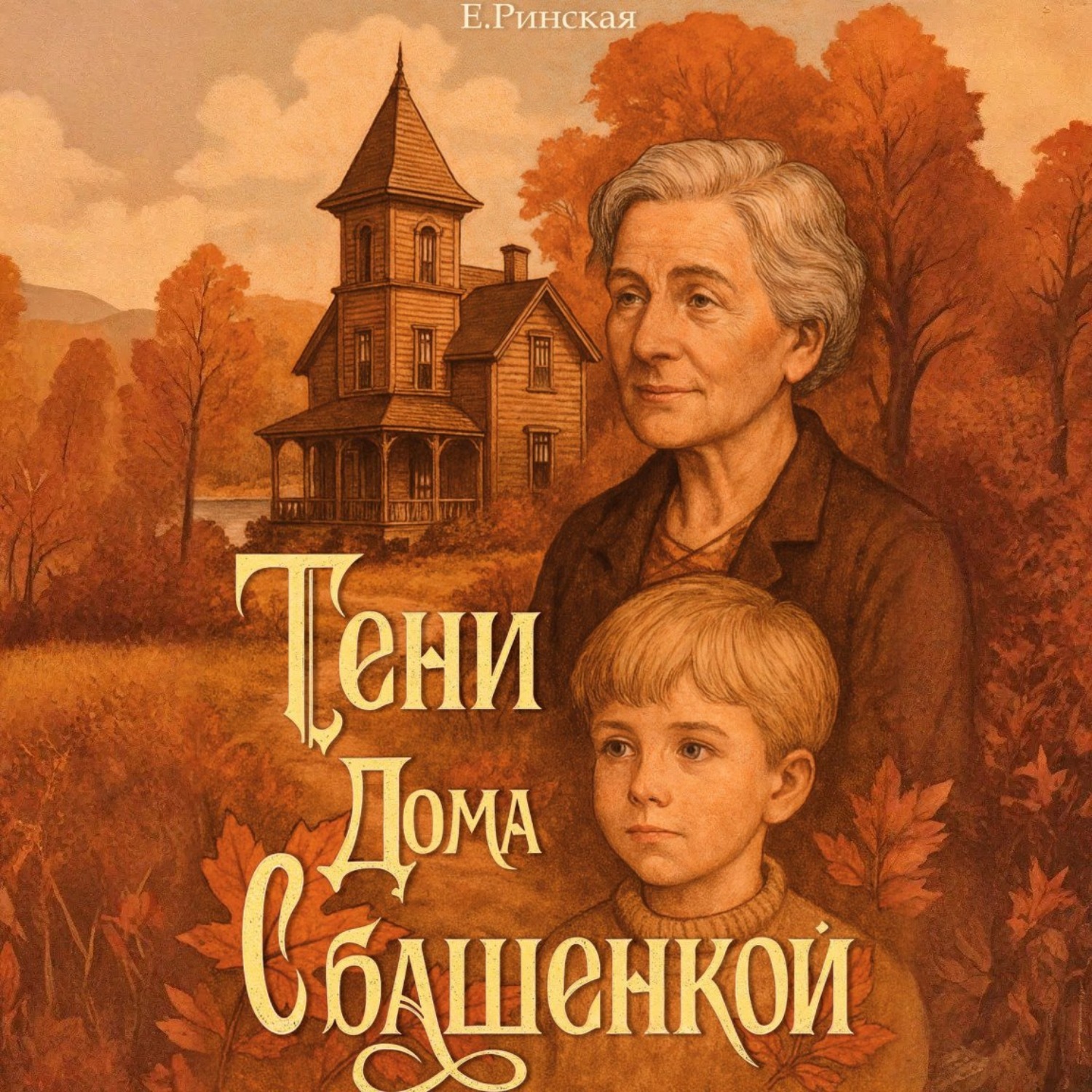 Обложка книги «Тени дома с башенкой»