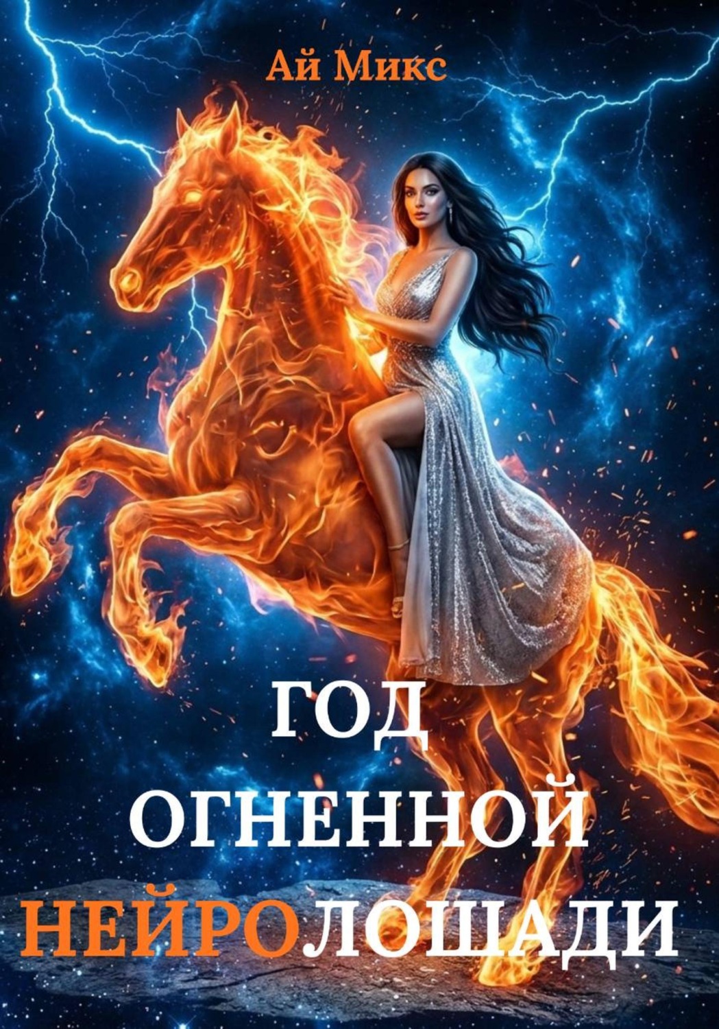 Обложка книги «Год огненной Нейролошади»