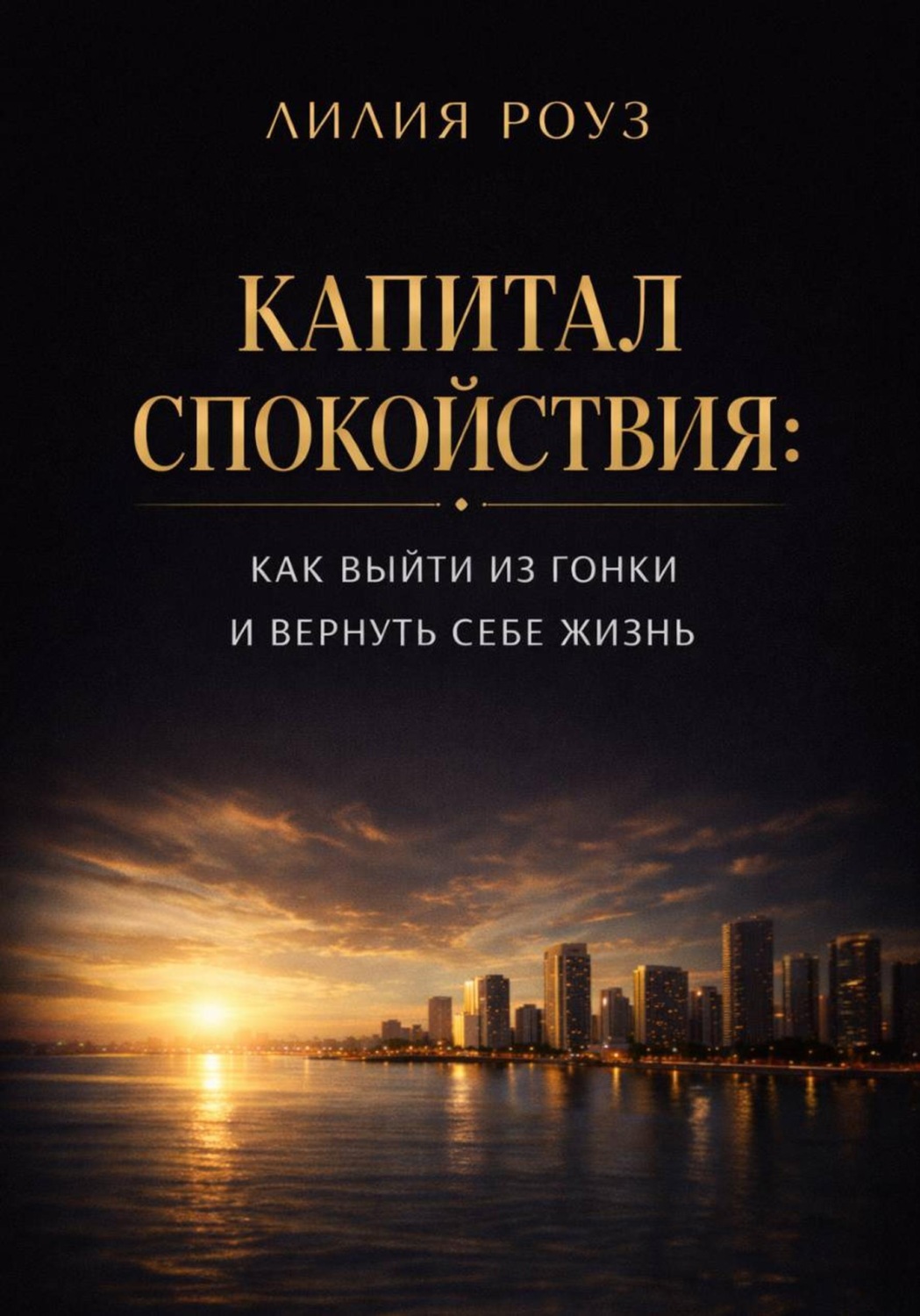 Обложка книги «Капитал спокойствия: как выйти из гонки и вернуть себе жизнь»