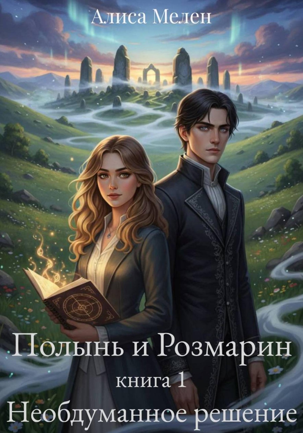 Обложка книги «Полынь и Розмарин. Книга 1. Необдуманное решение»