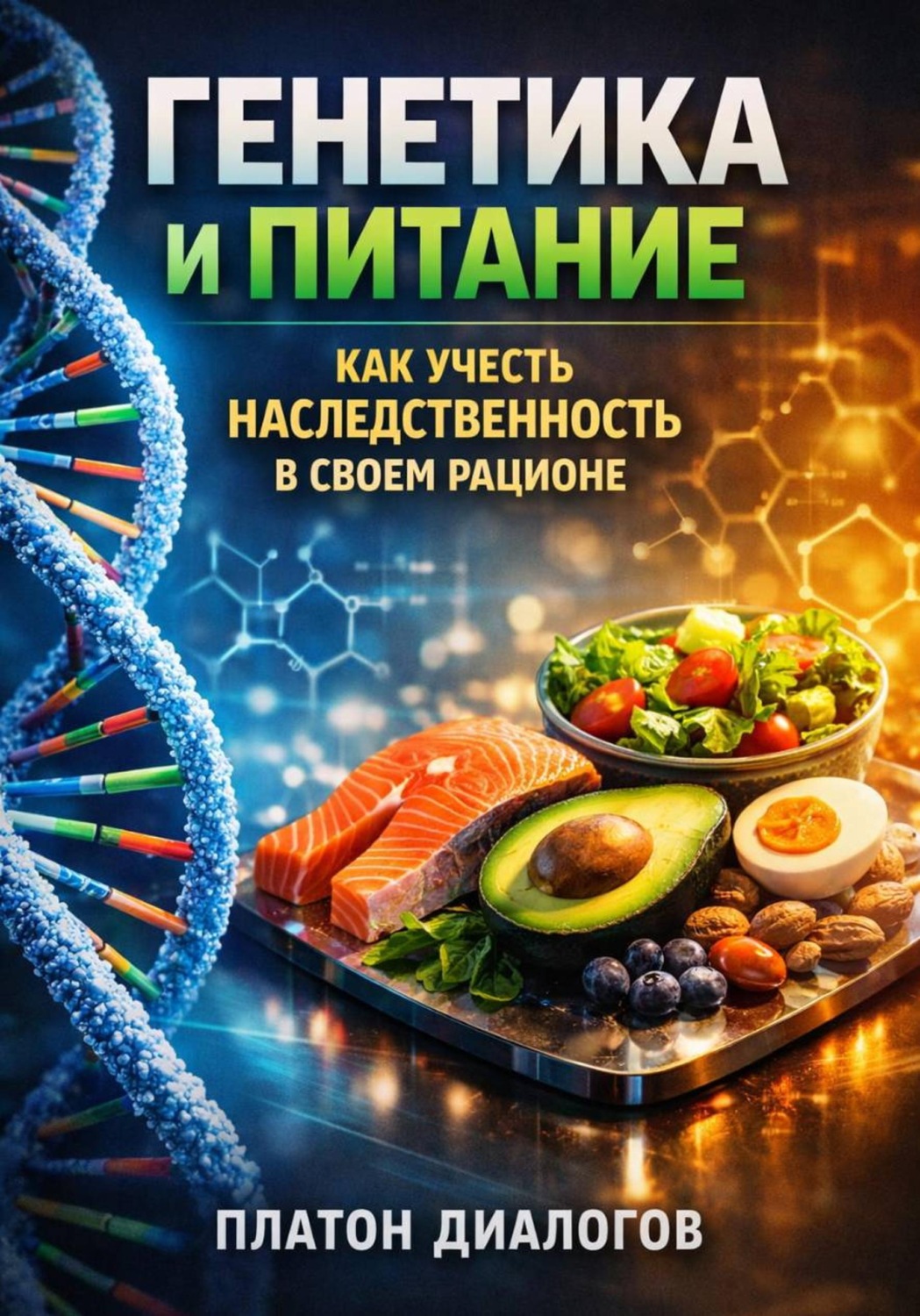 Обложка книги «Генетика и Питание. Как Учесть Наследственность в Своем Рационе»