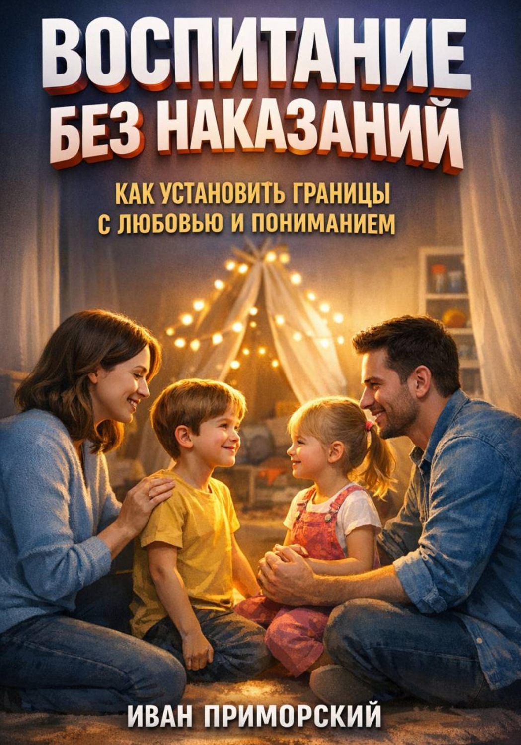 Обложка книги «Воспитание без Наказаний. Как Установить Границы с Любовью и Пониманием»
