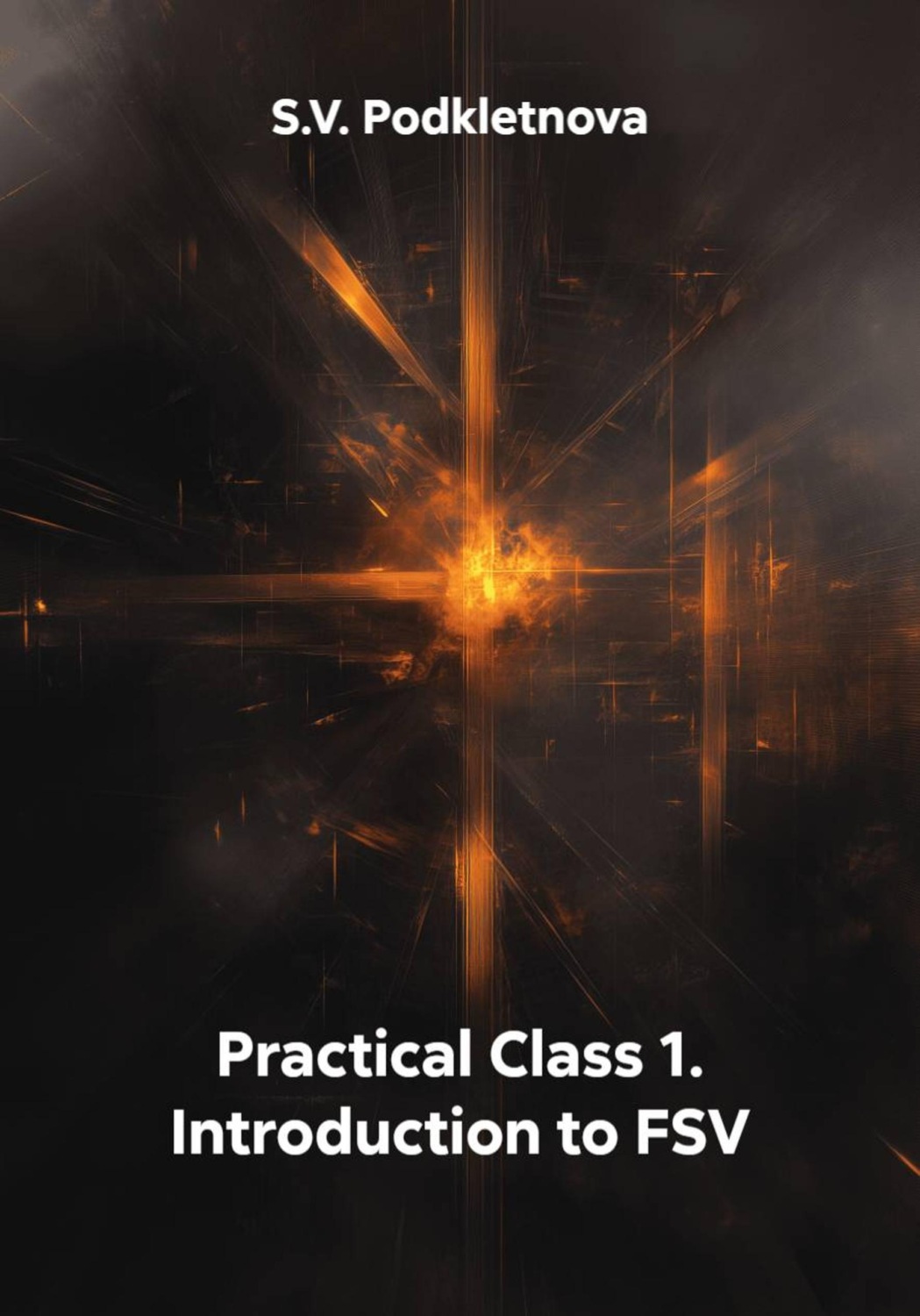 Обложка книги «Practical Class 1. Introduction to FSV»