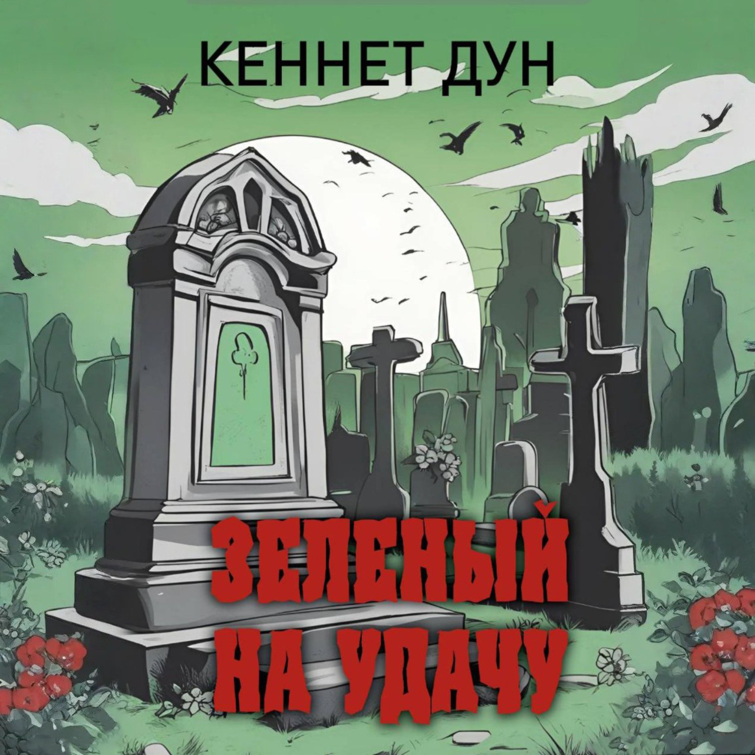 Обложка книги «Зеленый на удачу»